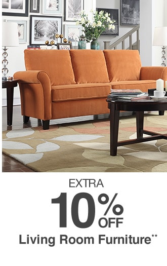 Extra 10% off Living Room Furniture**