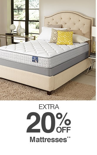 Extra 20% off Mattresses**