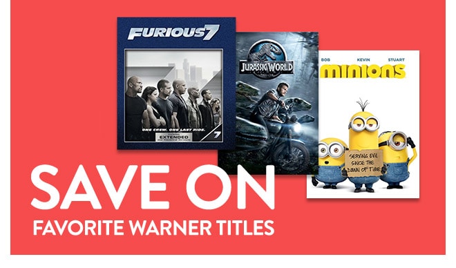 Save on Favorite Warner Titles