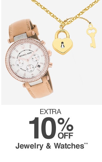 Extra 10% off Jewelry & Watches**