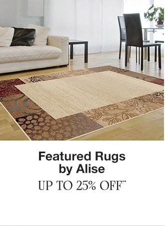 Up to 25% off Featured Rugs by Alise**