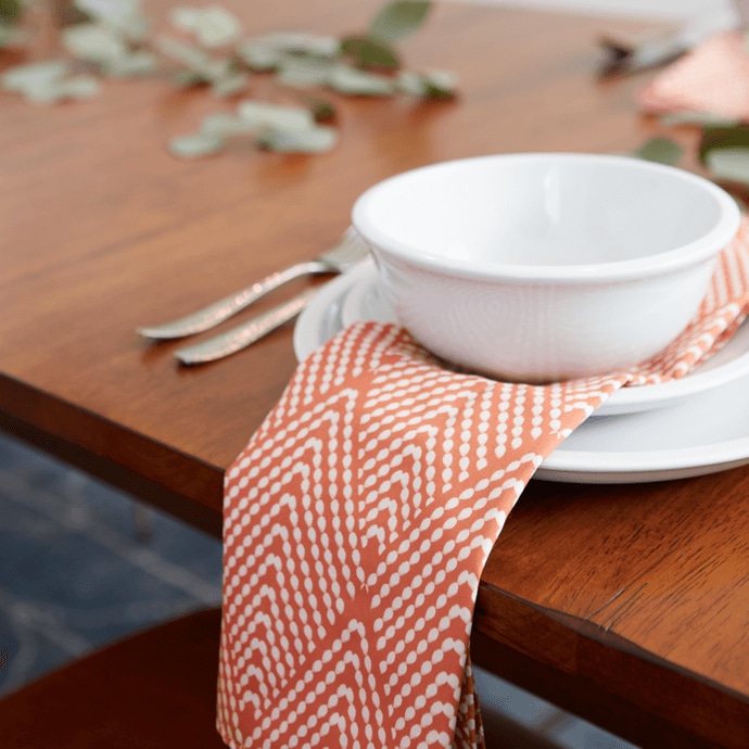A dining room styled and inspired by interior designer Simply Grove 