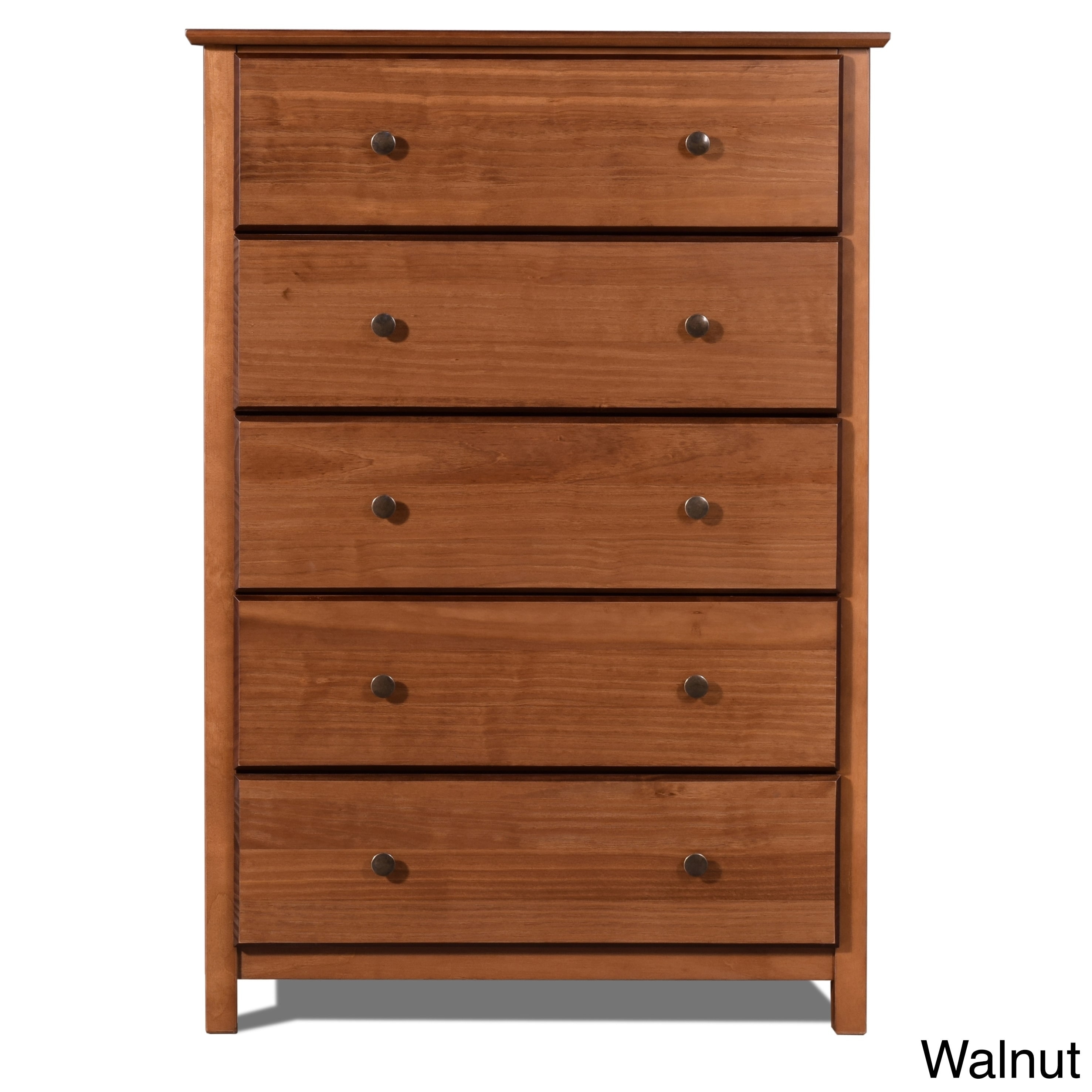 Grain Wood Furniture Shaker 5 Drawer Solid Chest Free Grain Wood Furniture Shaker 5 Drawer Solid Chest Free Shipping Today 10034710