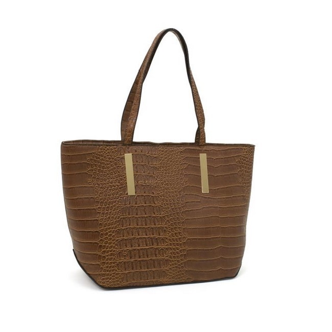 Rebecca And Rifka Croc Embossed Faux Leather Per Free Rebecca And Rifka Croc Embossed Faux Leather Per Free Shipping Today 10052647