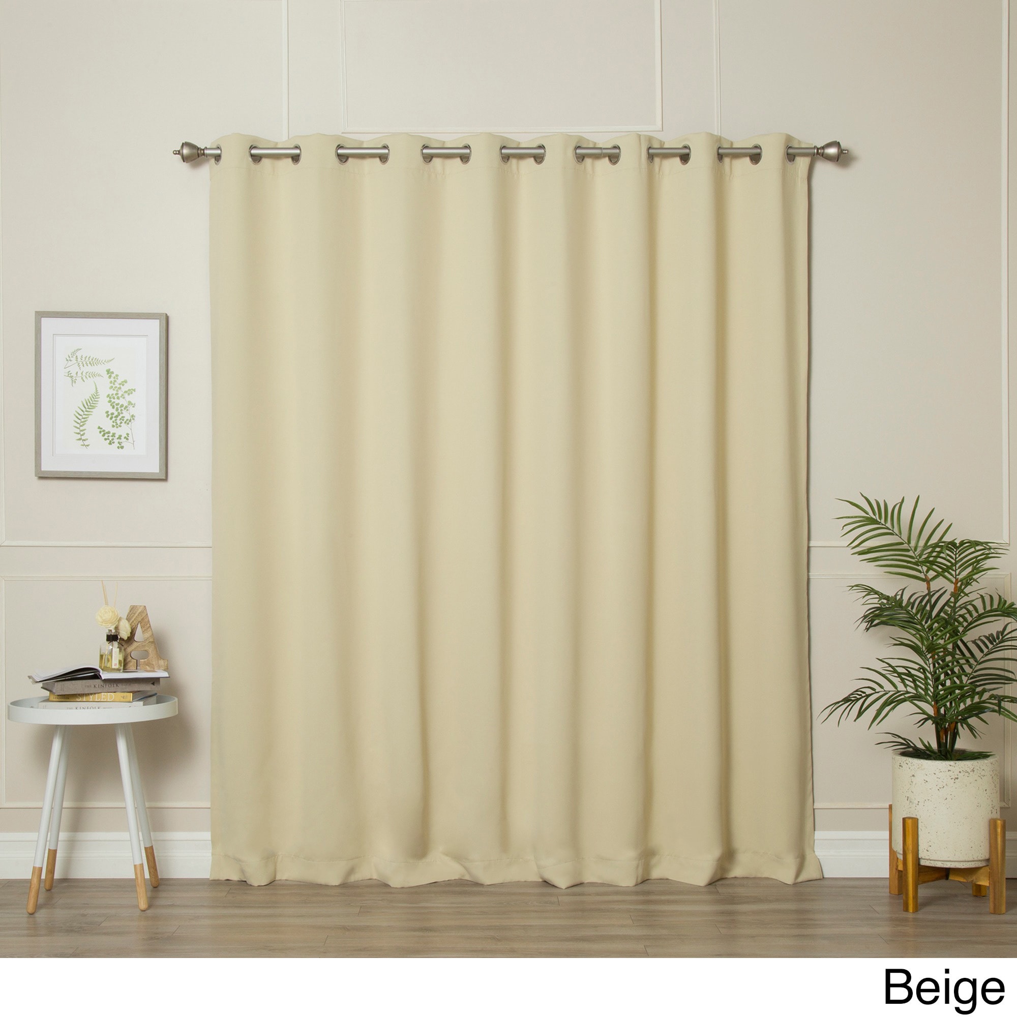 Aurora Home Extra Wide Thermal Insulated 84 Inch Blackout Aurora Home Extra Wide Thermal Insulated 84 Inch Blackout Curtain Panel 100 X