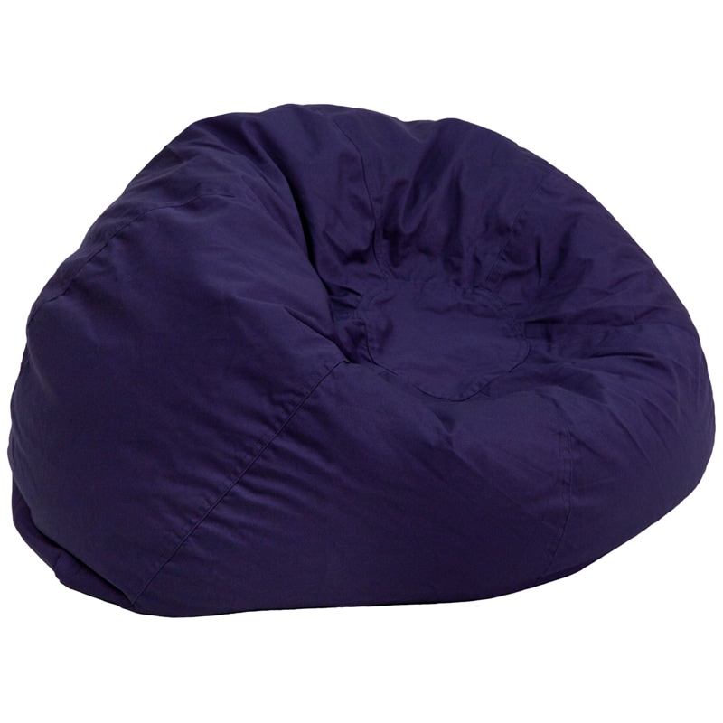 Lancaster Home Solid Cotton Oversized Bean Bag Chair Free Lancaster Home Solid Cotton Oversized Bean Bag Chair Free Shipping Today 10089521