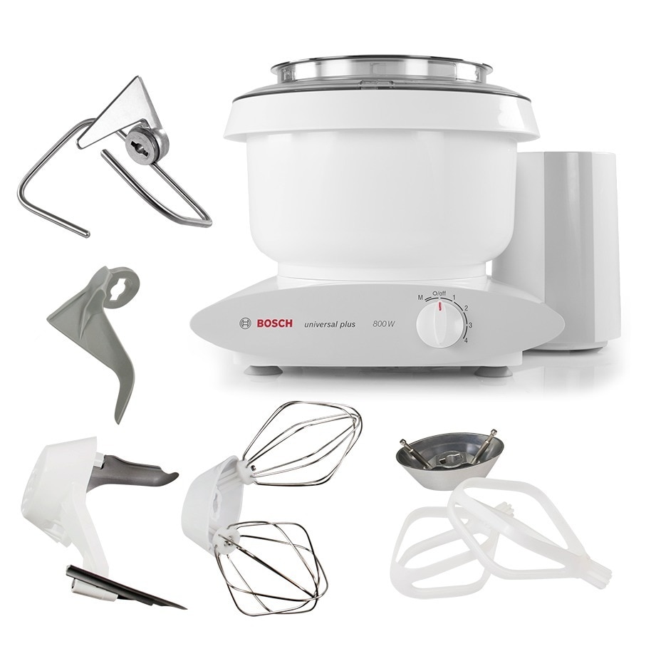 Shop Bosch MUM6N10UC Universal Plus 800 Watt, 6.5 Quarts Stand Mixer,with Bowl Scraper, and Cake Paddles - Free Shipping Today - Overstock.com - 10116058