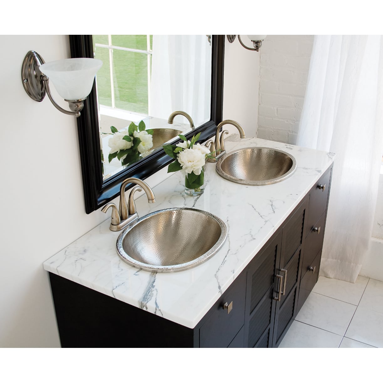 Sinkology Edison 18 5 Dual Mount Oval Bath Sink In Hammered Sinkology Edison 18 5 Dual Mount Oval Bath Sink In Hammered Nickel Free Shipping Today 10148241