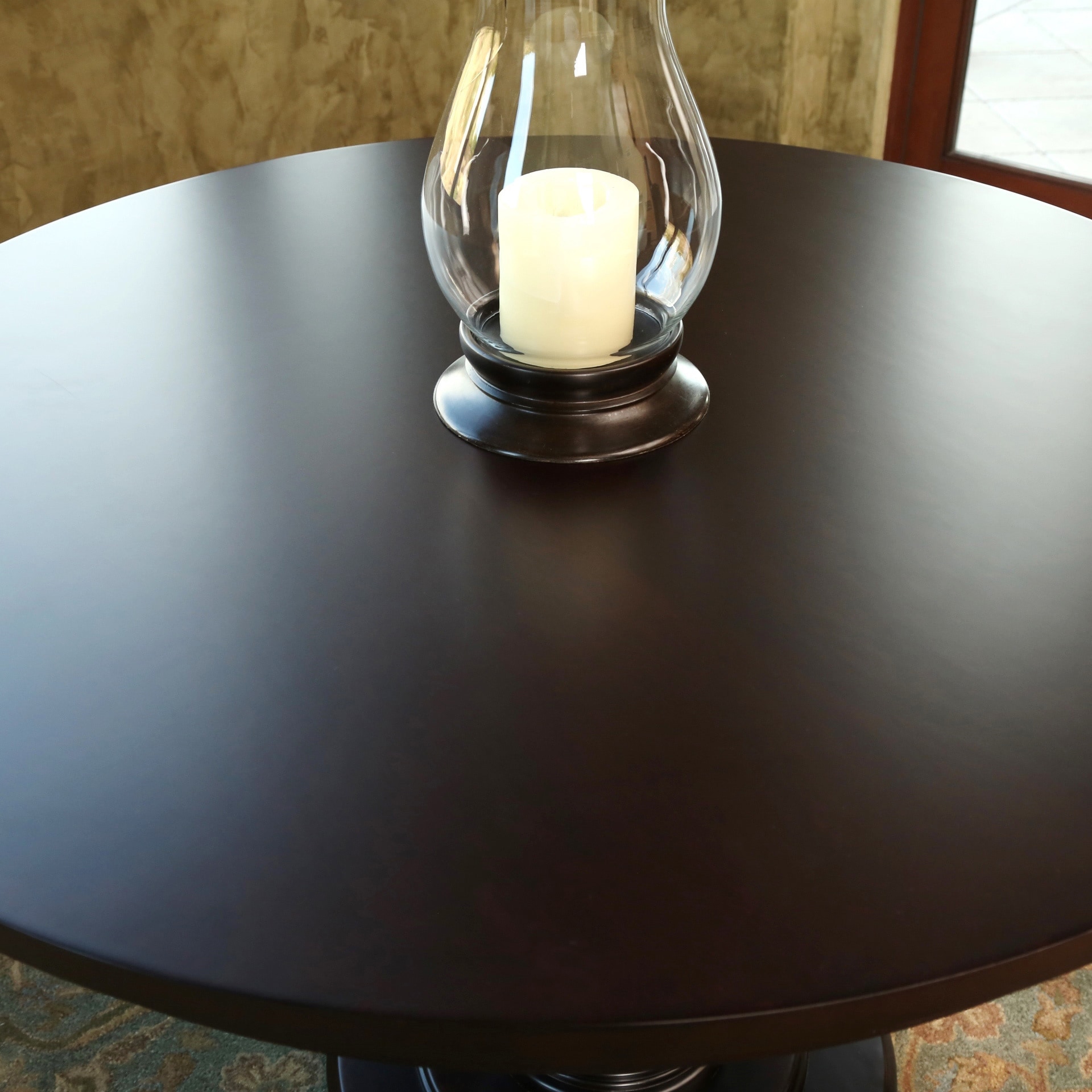 Abbyson Ibiza Round Wood Espresso Dining Table Free Shipping Abbyson Ibiza Round Wood Espresso Dining Table Free Shipping Today 10161840
