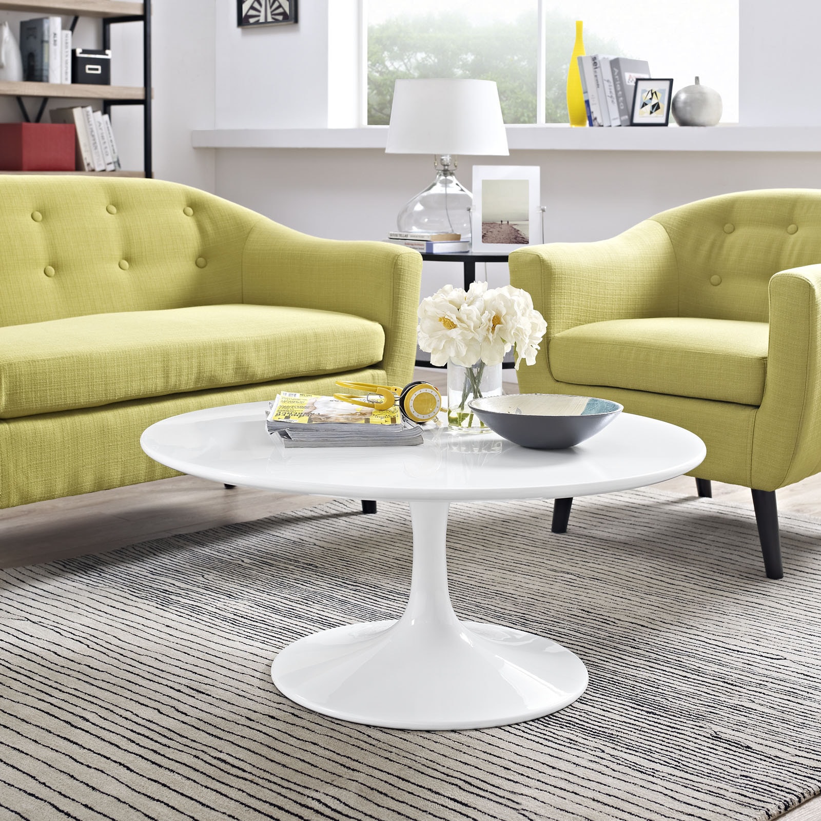 Progress White 36 Inch Round Coffee Table On Free Progress White 36 Inch Round Coffee Table On Free Shipping Today 10163941