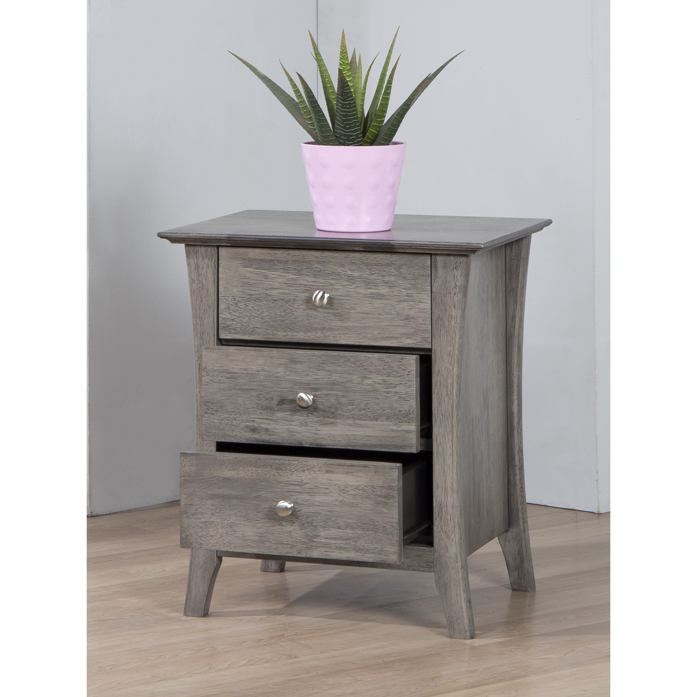 Copper Grove Vermont Stone Dark Burnt Grey 3 Drawer Bedside Table Copper Grove Vermont Stone Dark Burnt Grey 3 Drawer Bedside Table Free Shipping Today 80008411