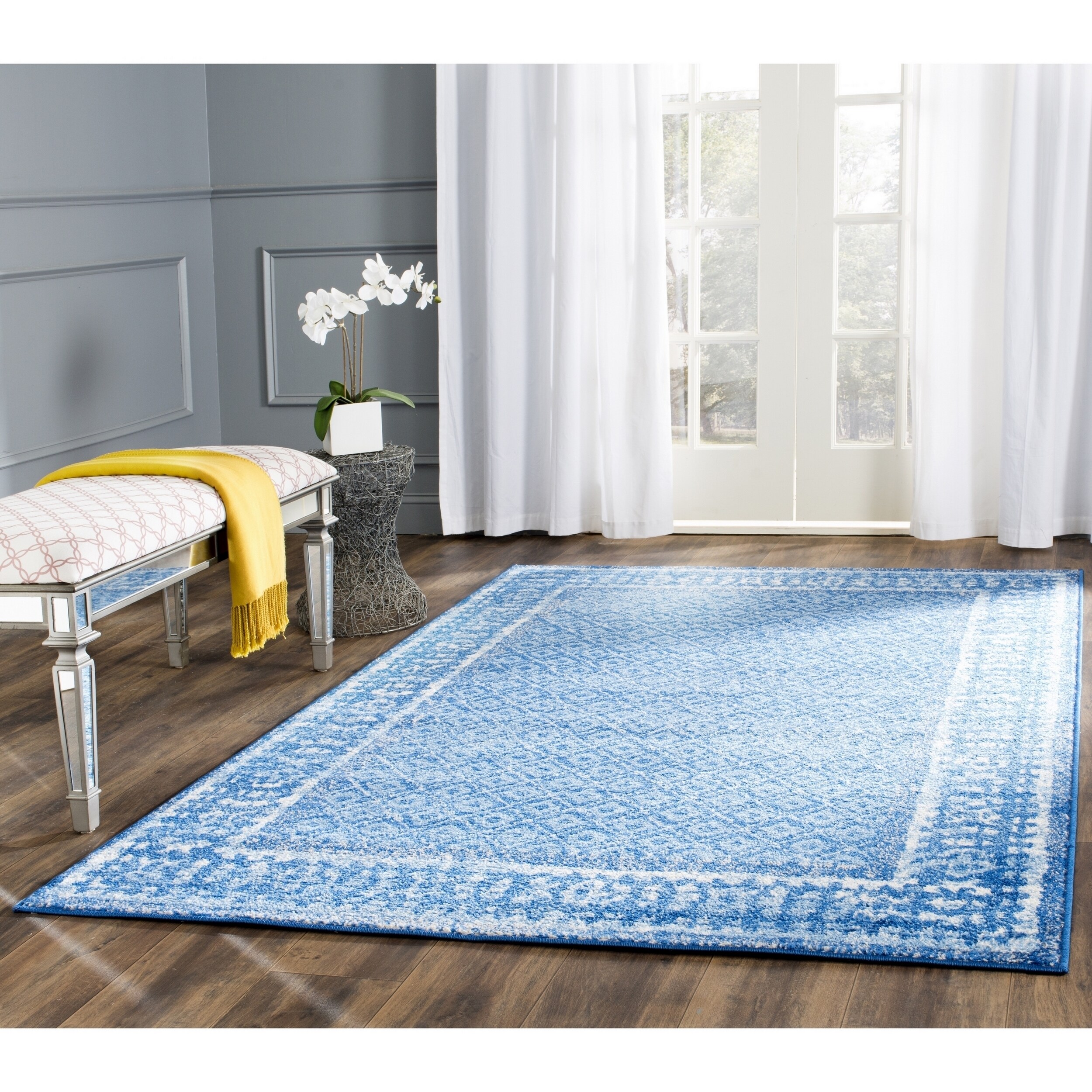 Safavieh Adirondack Vintage Light Blue Dark Rug 4 X 6 Safavieh Adirondack Vintage Light Blue Dark Rug 4 X 6 On Free Shipping Today 10267609