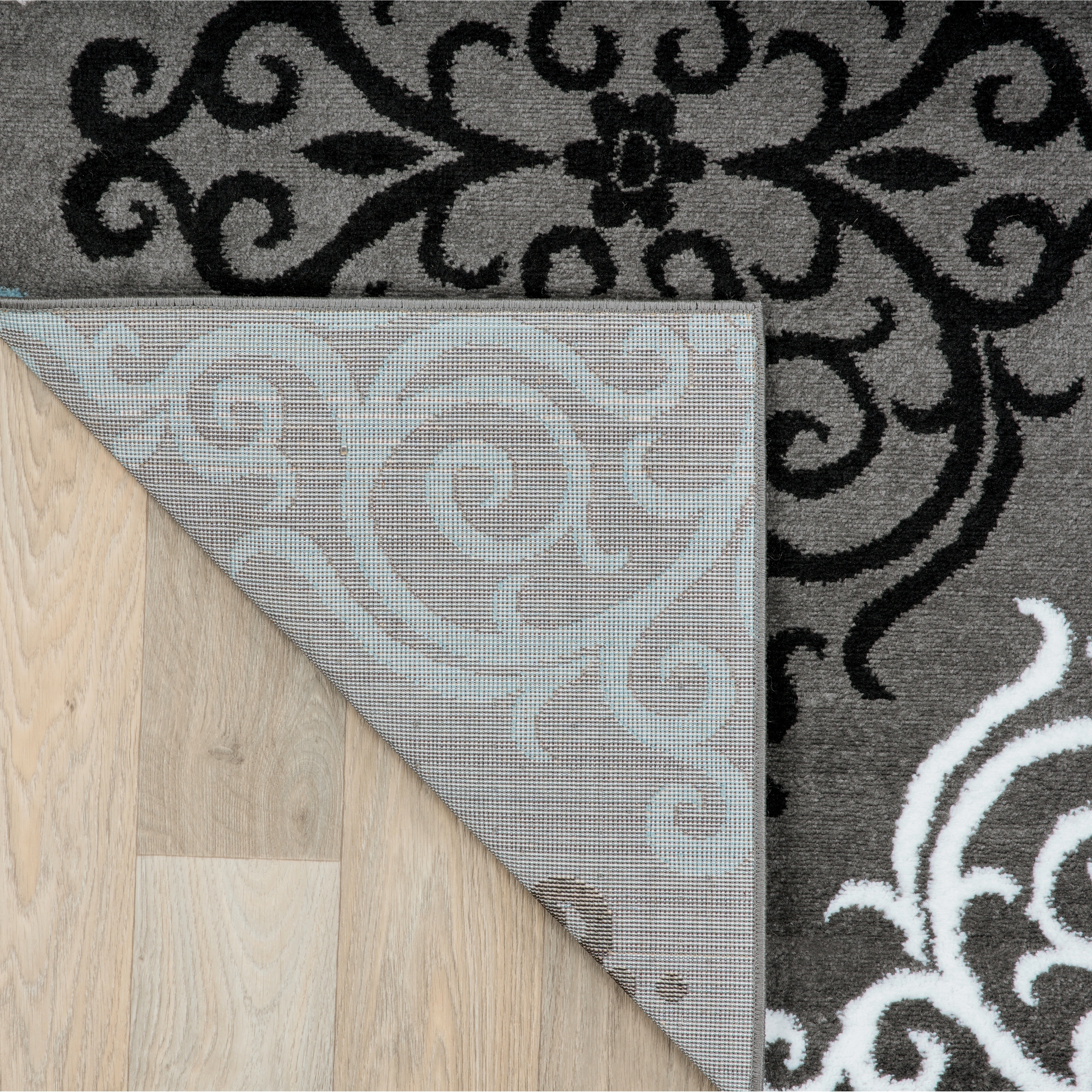 Modern Transitional Soft Damask Grey Area Rug 3 X 5 Modern Transitional Soft Damask Grey Area Rug 3 X 5 On Free Shipping Today 10299324