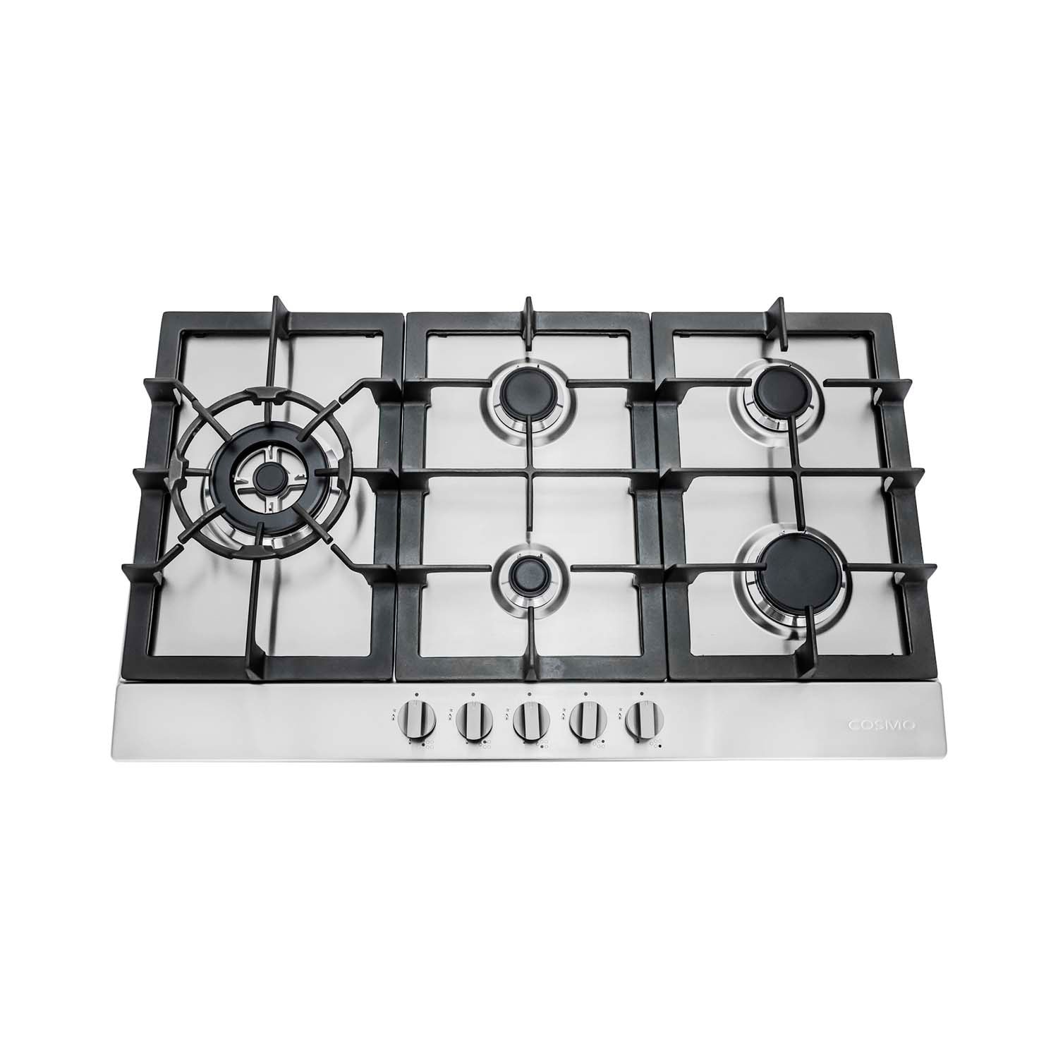 Cosmo 30 Inch Stainless Steel Gas Cooktop 850sltx E On Cosmo 30 Inch Stainless Steel Gas Cooktop 850sltx E