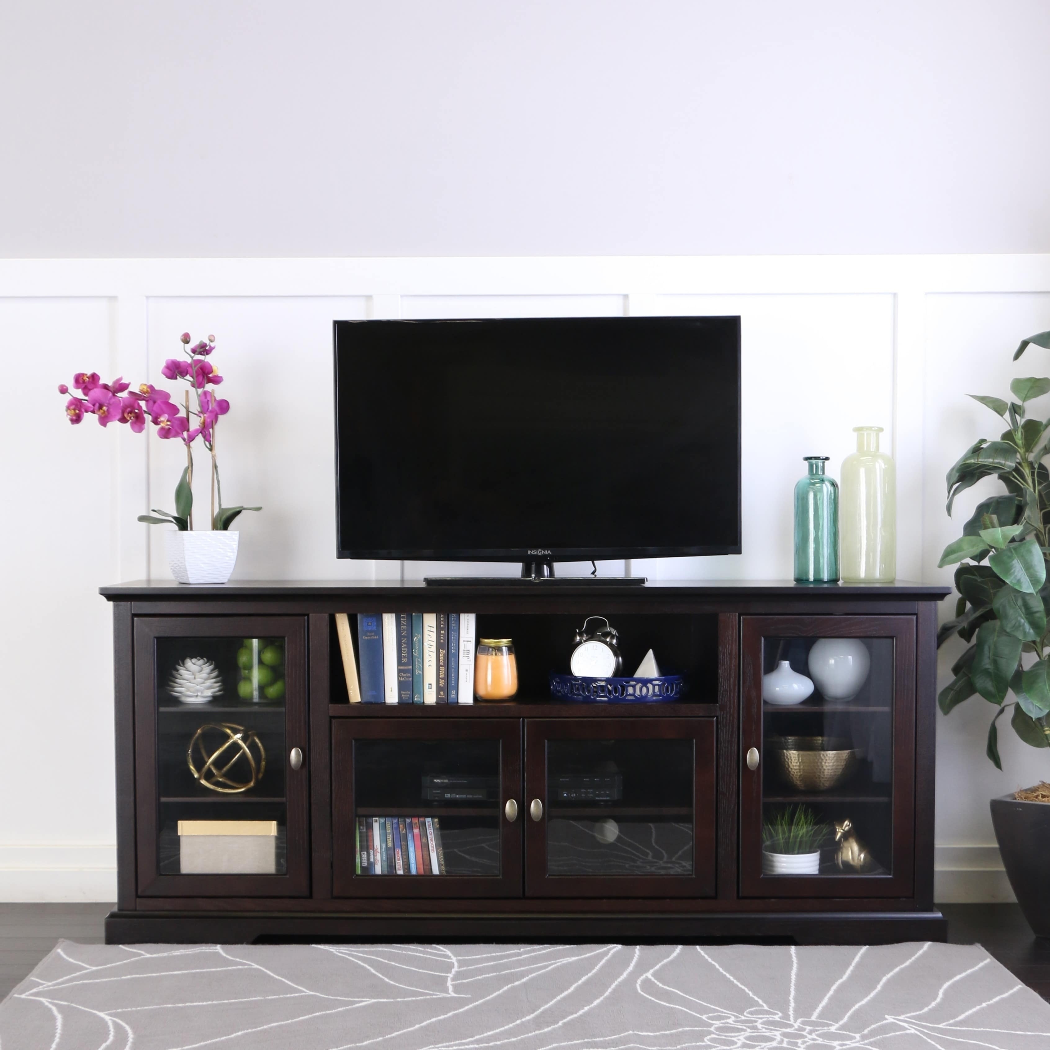 70 Highboy Tv Stand Console Espresso X 16 30h On 70 Highboy Tv Stand Console Espresso X 16 30h On Free Shipping Today 10309737