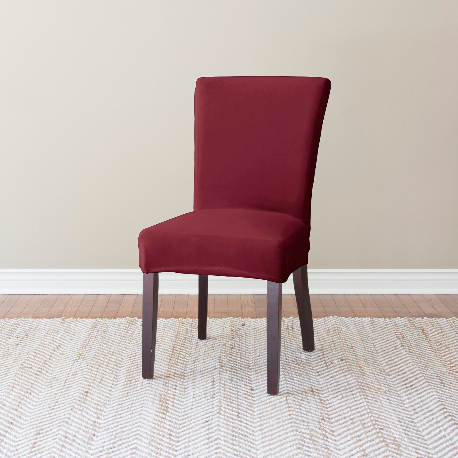 Coverworks Harper Stretch Suede Dining Chair Slipcover Set Of Coverworks Harper Stretch Suede Dining Chair Slipcover Set Of 4 Free Shipping Today 10332162