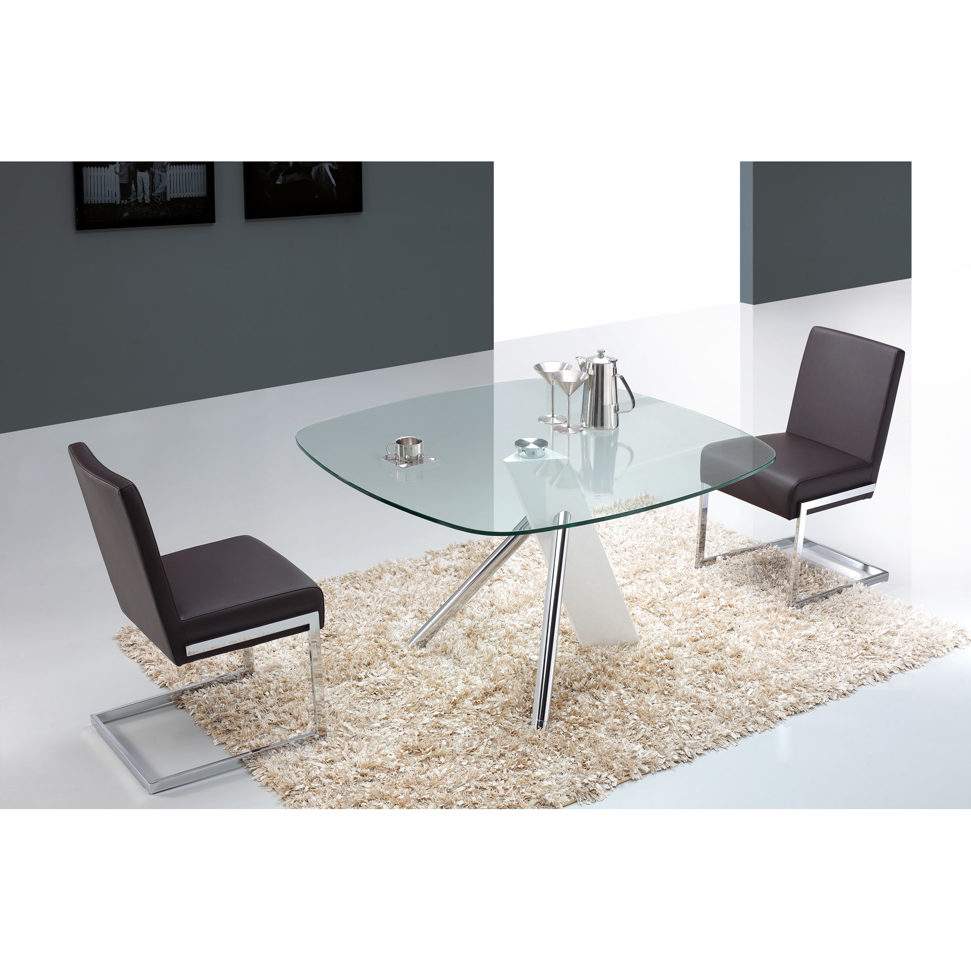 Casabianca Home Urban Collection Metal Gl Round Dining Casabianca Home Urban Collection Metal Gl Round Dining Table Free Shipping Today 10341742