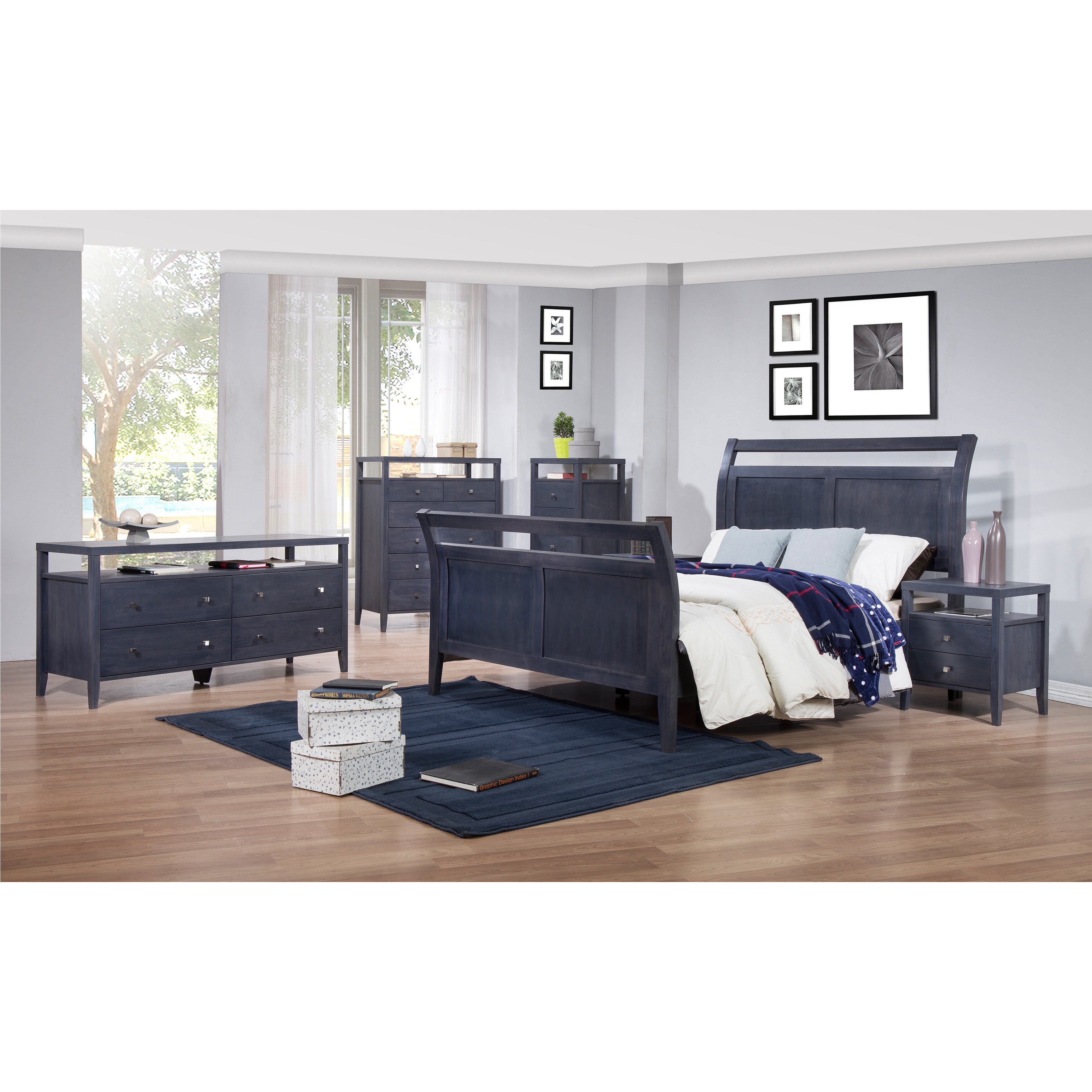 Aristo Dark Grey Black 4 Drawer Dresser Free Shipping Today Aristo Dark Grey Black 4 Drawer Dresser Free Shipping Today 80008418