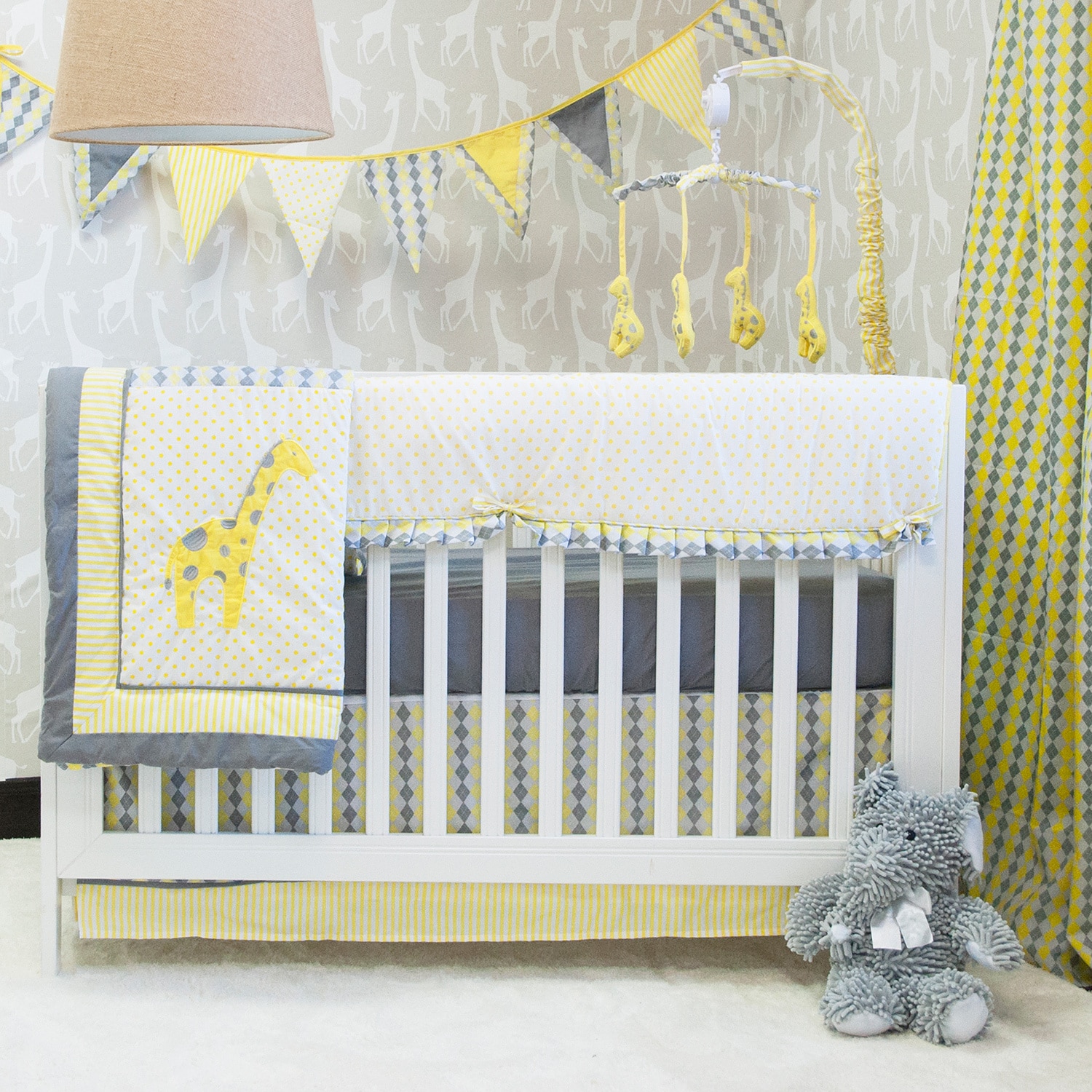 Pam Grace Creations Argyle Giraffe Crib Bedding Set Free Pam Grace Creations Argyle Giraffe Crib Bedding Set Free Shipping Today 10367885
