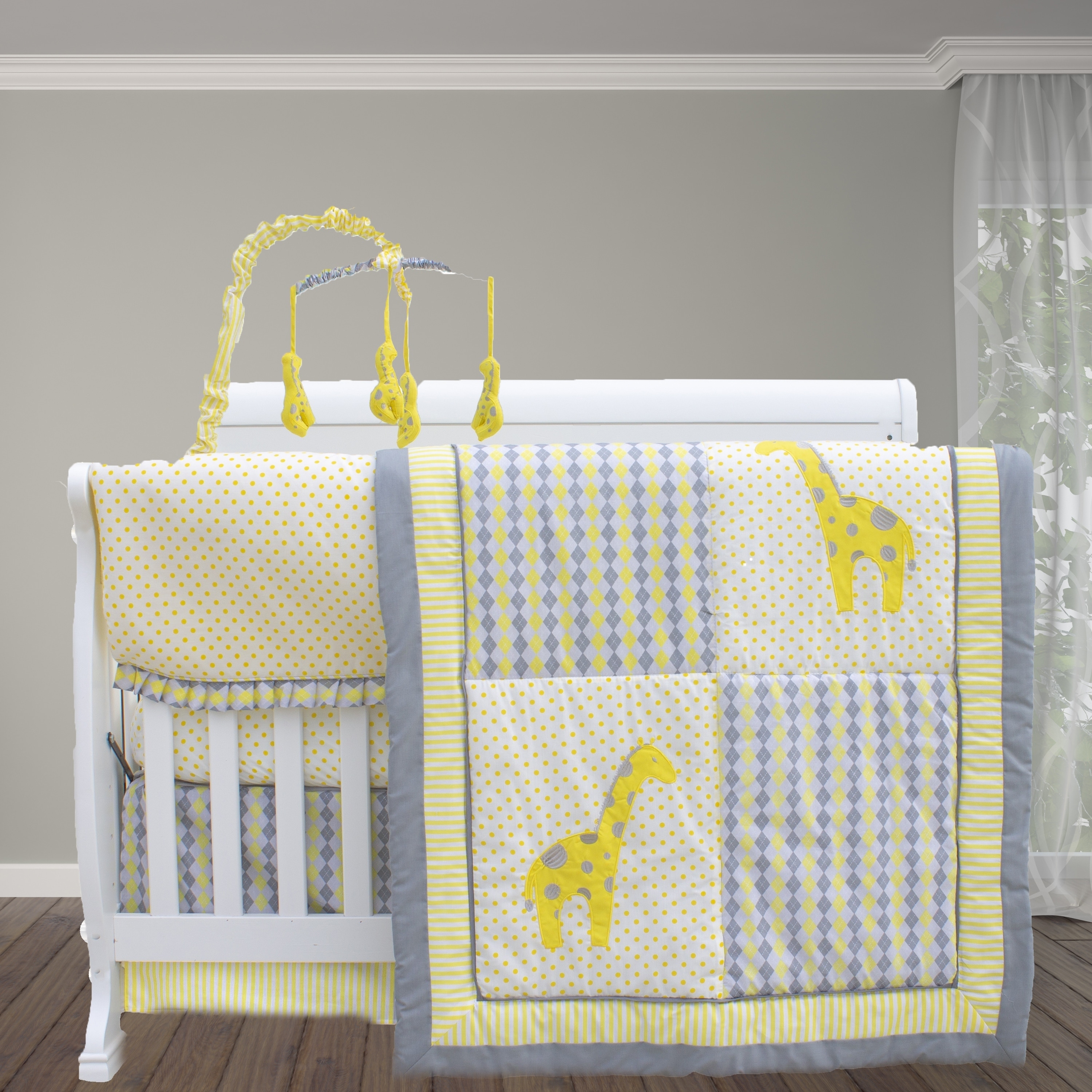 Pam Grace Creations Argyle Giraffe Crib Bedding Set Free Pam Grace Creations Argyle Giraffe Crib Bedding Set