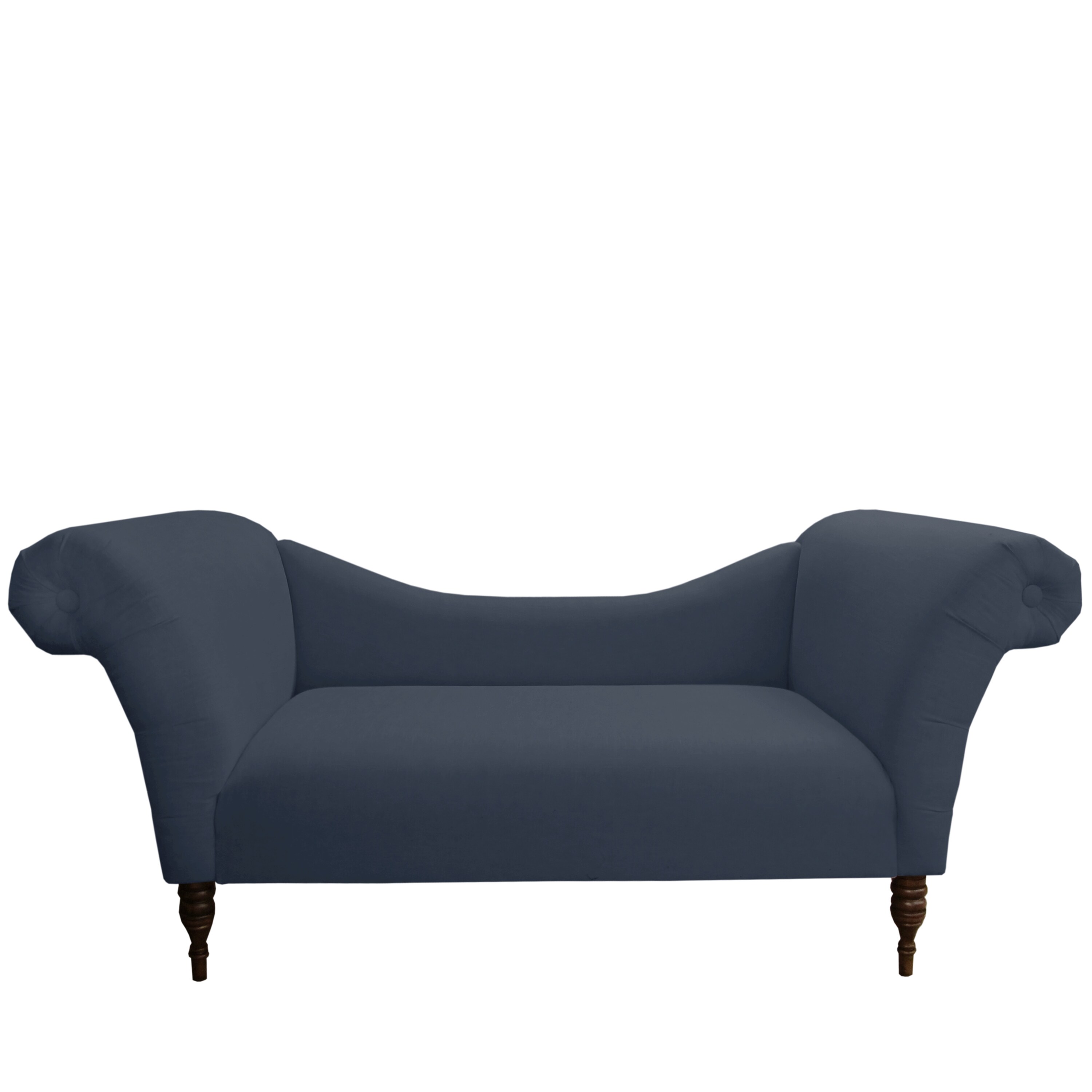 Skyline Furniture Chaise Lounge In Linen Navy On Free Skyline Furniture Chaise Lounge In Linen Navy On Free Shipping Today 10520271