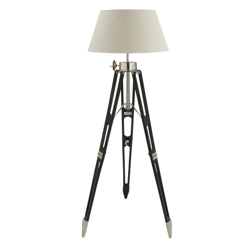 Royal Marine 65-inch Wood Aluminum Tripod Floor Lamp - Free Shipping ... Royal Marine 65-inch Wood Aluminum Tripod Floor Lamp - Free Shipping ...