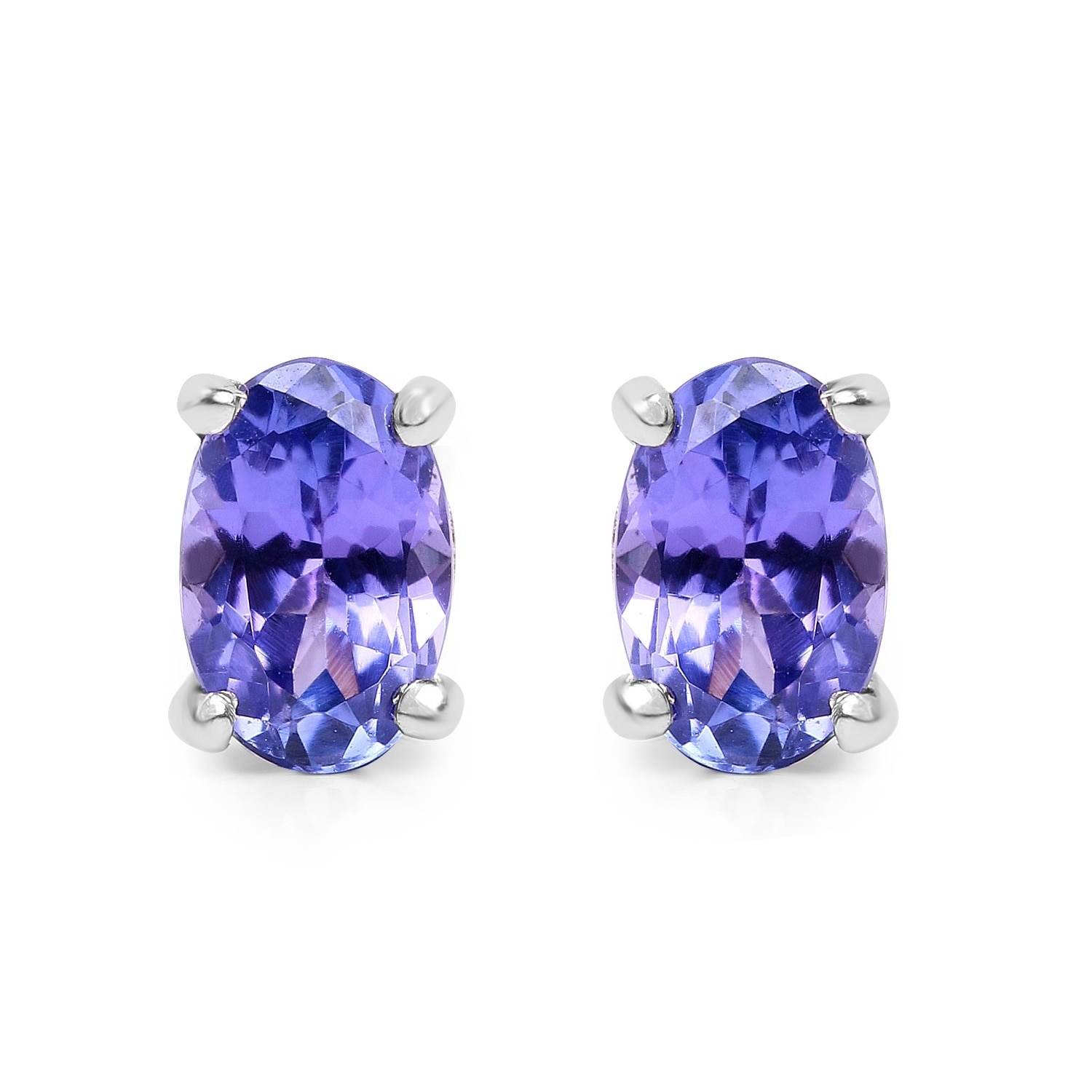 Olivia Leone Sterling Silver 7 8ct Oval Tanzanite Earrings On Olivia Leone Sterling Silver 7 8ct Oval Tanzanite Earrings On Free Shipping Orders Over 45 10532746