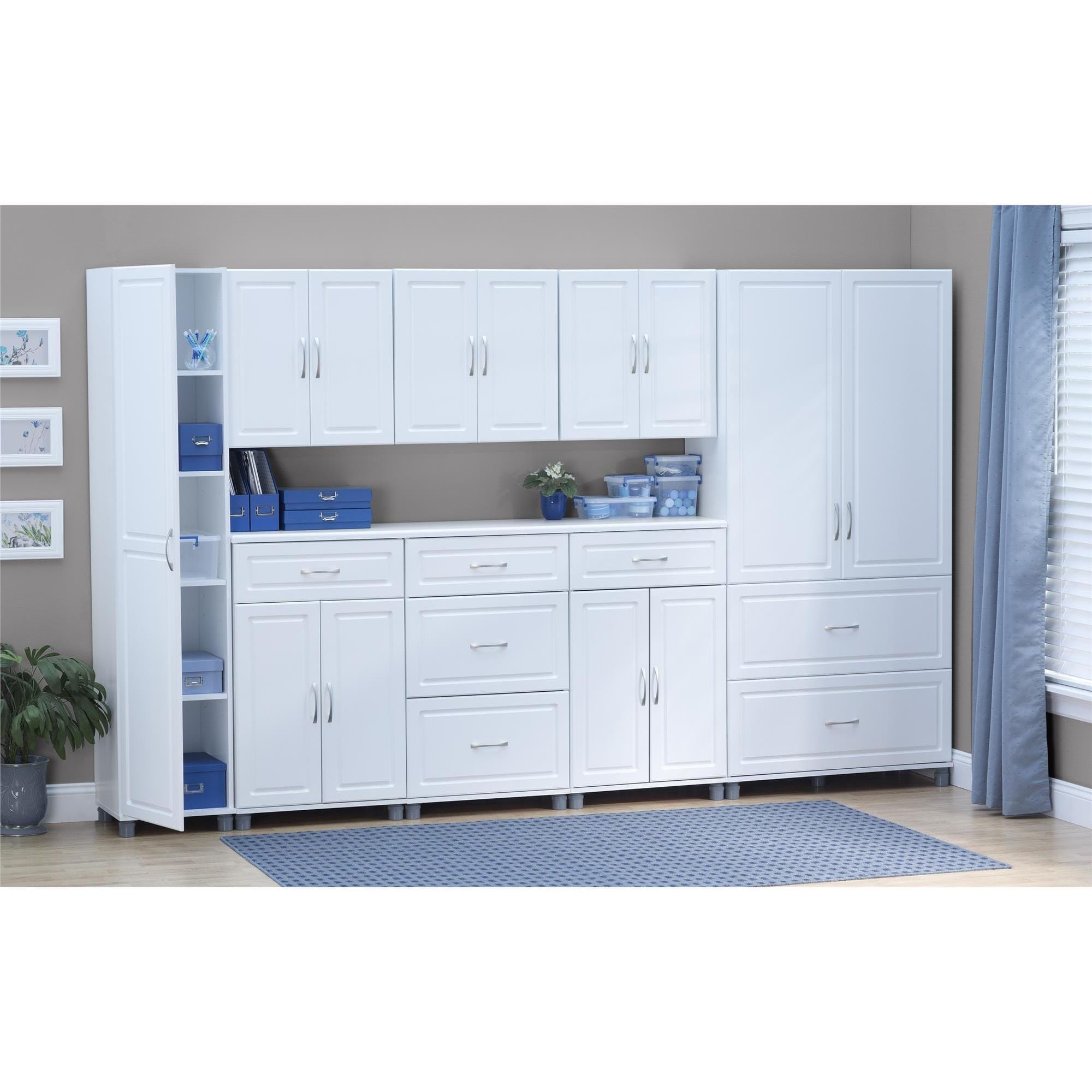 Systembuild White Kendall 24 Inch 1 Drawer 2 Door Base Storage Systembuild White Kendall 24 Inch 1 Drawer 2 Door Base Storage Cabinet Free Shipping Today 17632809