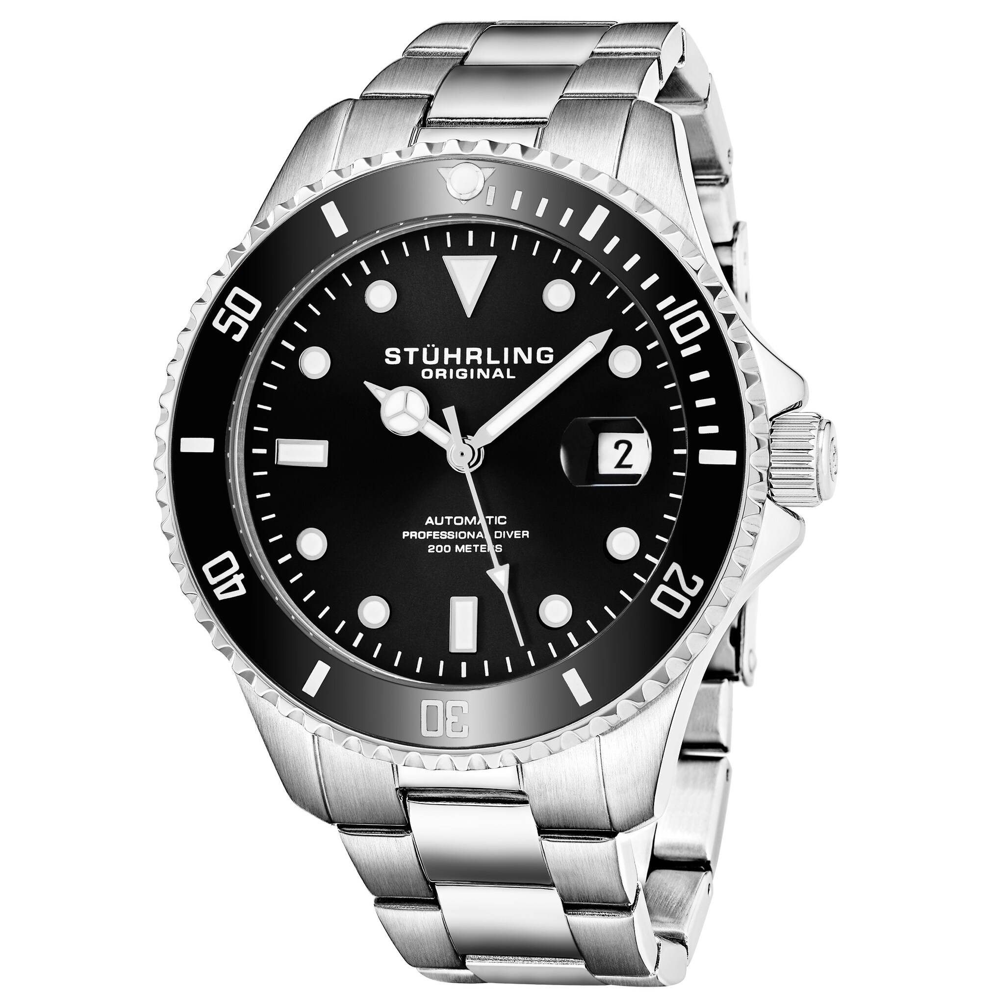 stuhrling automatic dive watch