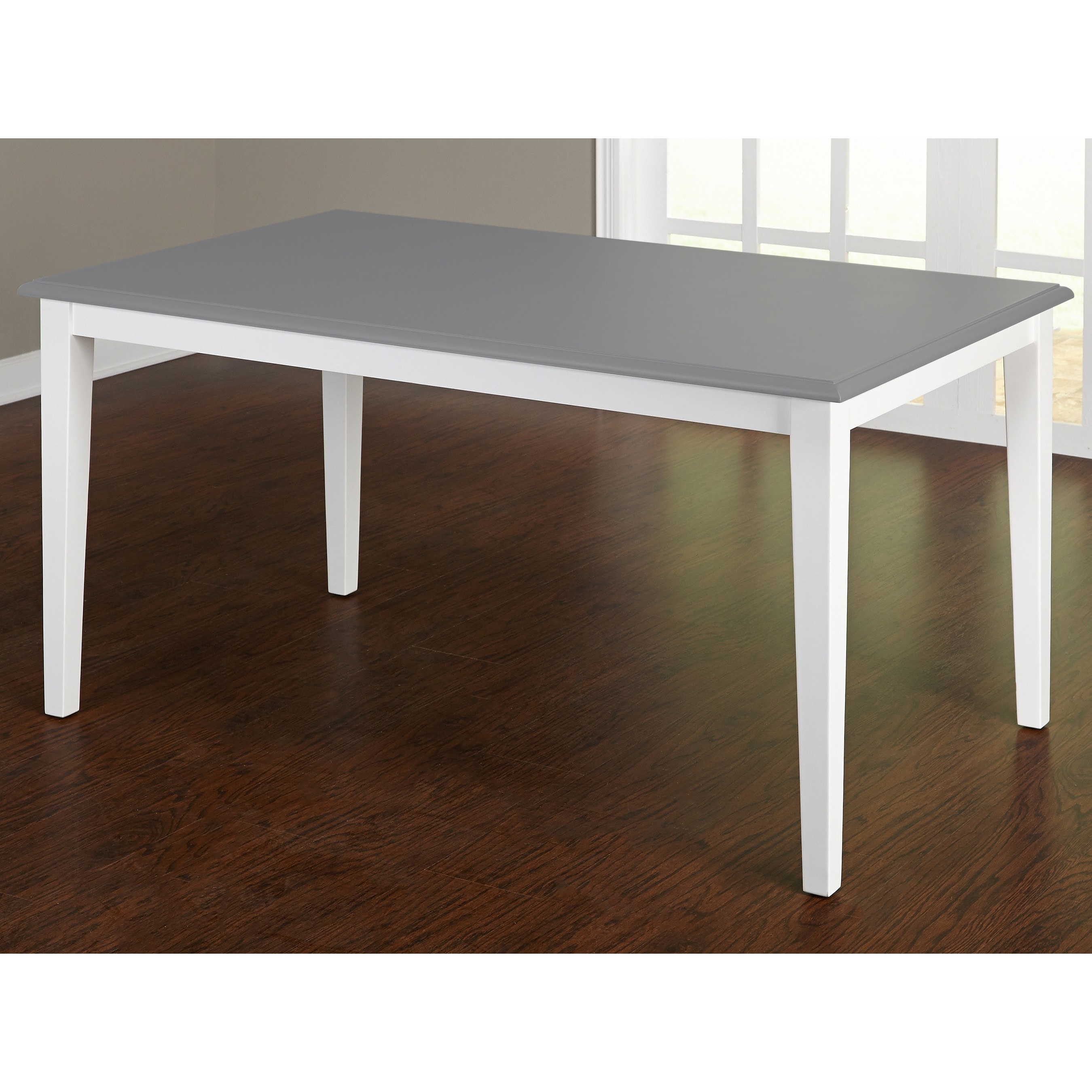 Simple Living Helena Dining Table Grey White On Free Simple Living Helena Dining Table Grey White