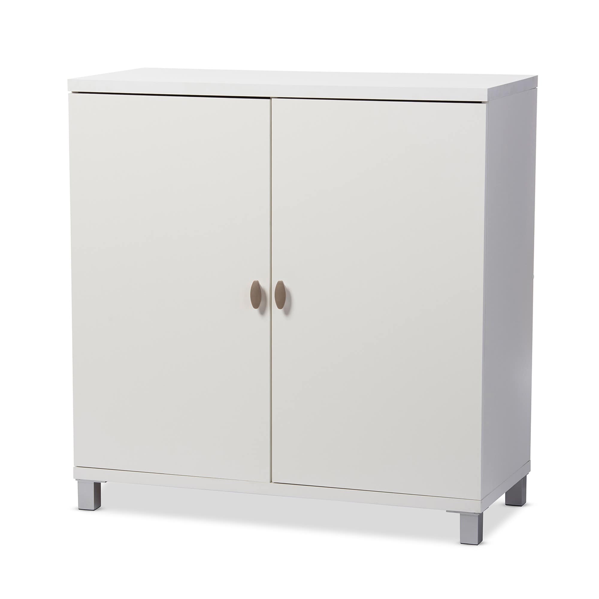 Baxton Studio Marcy Contemporary White Wood Storage Sideboard Baxton Studio Marcy Contemporary White Wood Storage Sideboard Cabinet On Free Shipping Today 10603530