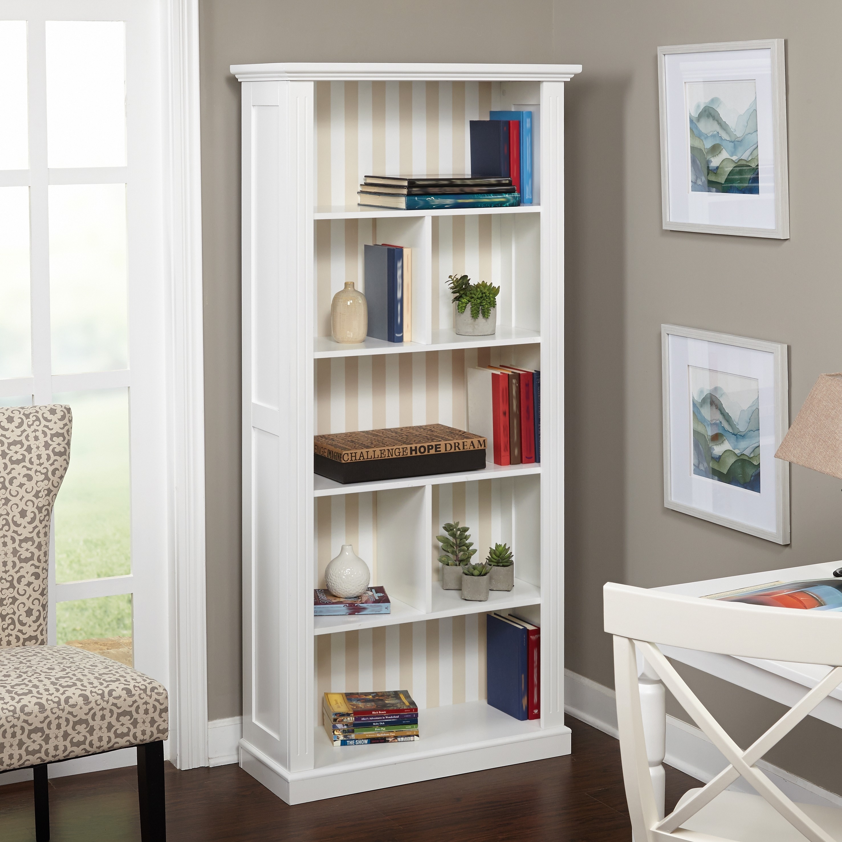 Simple Living Holland White Bookcase Free Shipping Today Simple Living Holland White Bookcase Free Shipping Today 17721936