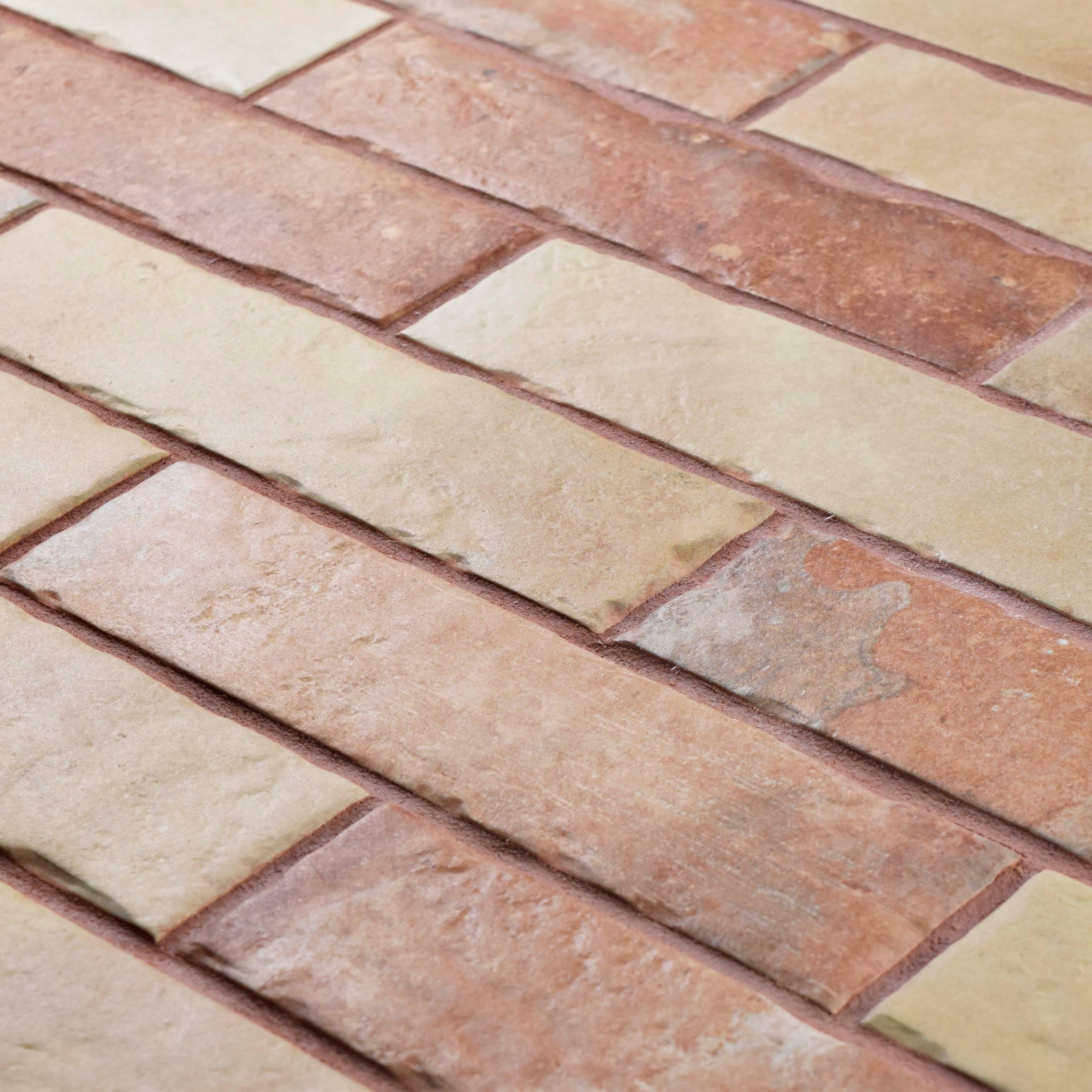 Somertile 2 5x10 Inch Suffolk Brick North East Porcelain Floor Somertile 2 5x10 Inch Suffolk Brick North East Porcelain Floor And Wall Tile 27 Tiles 5 29 Sqft Free Shipping On Orders Over 45