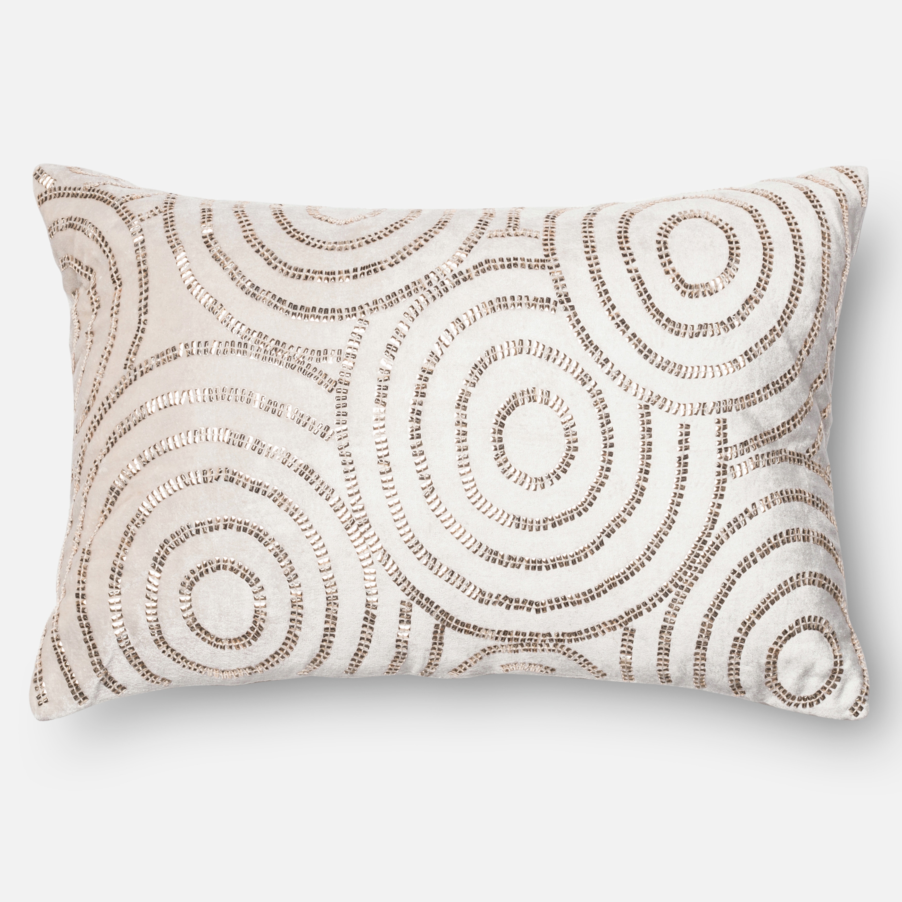 Beaded Beige Silver Velvet 13 X 21 Throw Pillow Or Beaded Beige Silver Velvet 13 X 21 Throw Pillow Or Cover Free Shipping Today 10670190