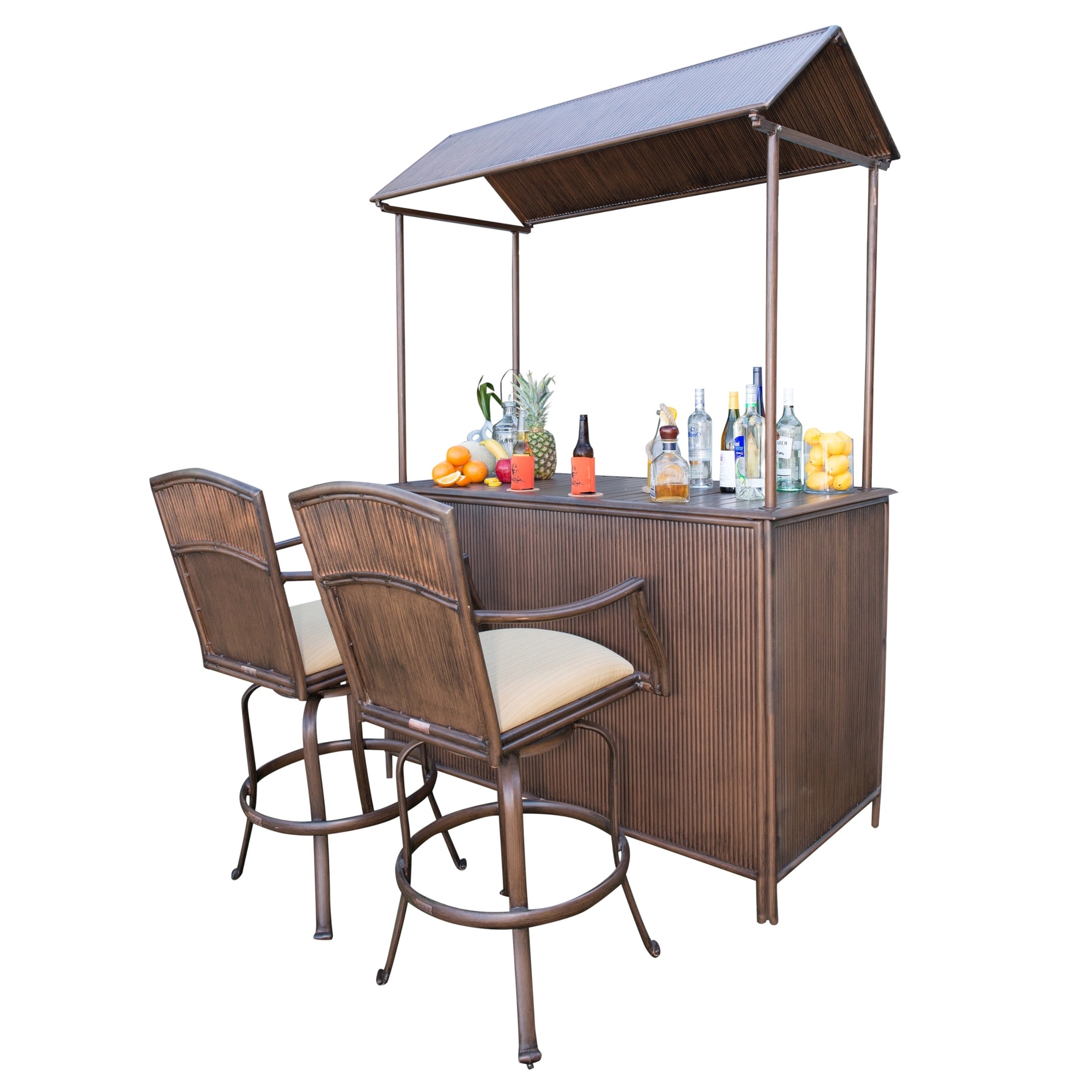 Panama Jack Tiki Bar 3 Piece Stool Set On Free Panama Jack Tiki Bar 3 Piece Stool Set On Free Shipping Today 10670425