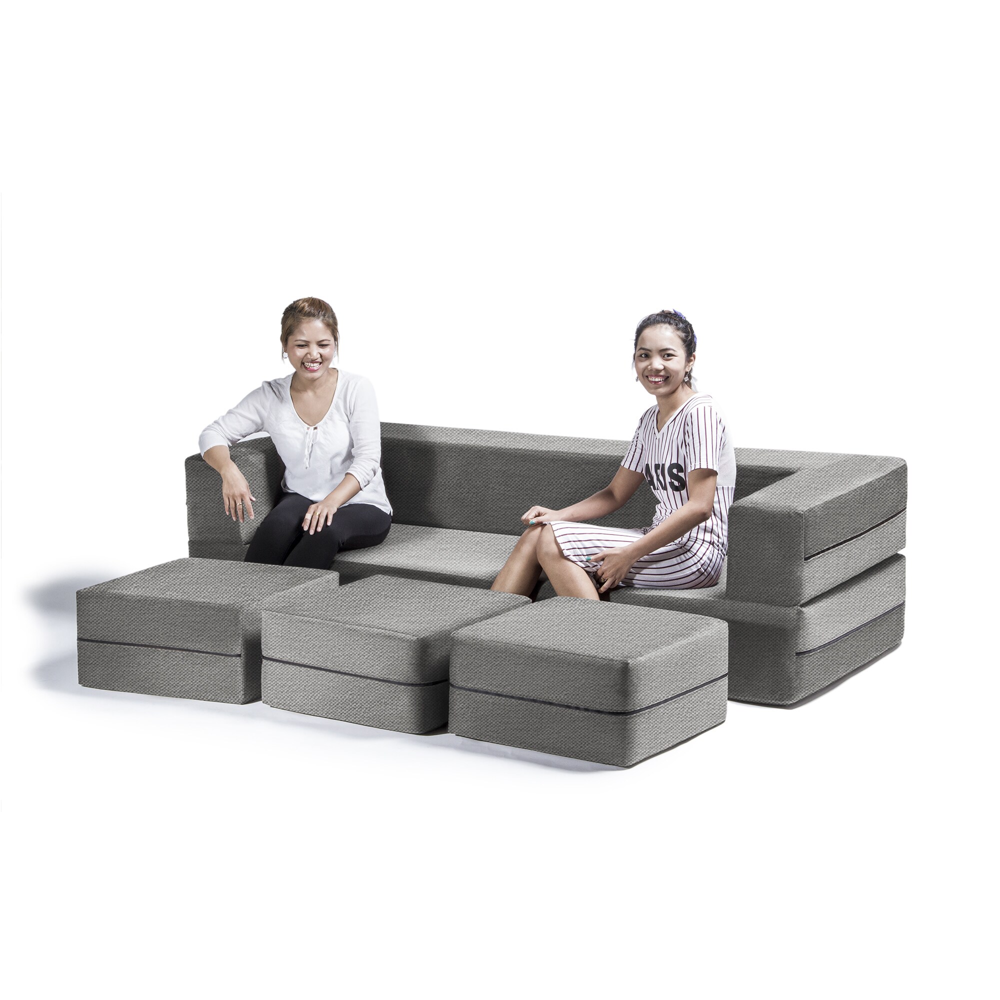 Clay Alder Home Claiborne California King Convertible Sleeper Clay Alder Home Claiborne California King Convertible Sleeper Sofa And Ottomans Free Shipping Today 10704078
