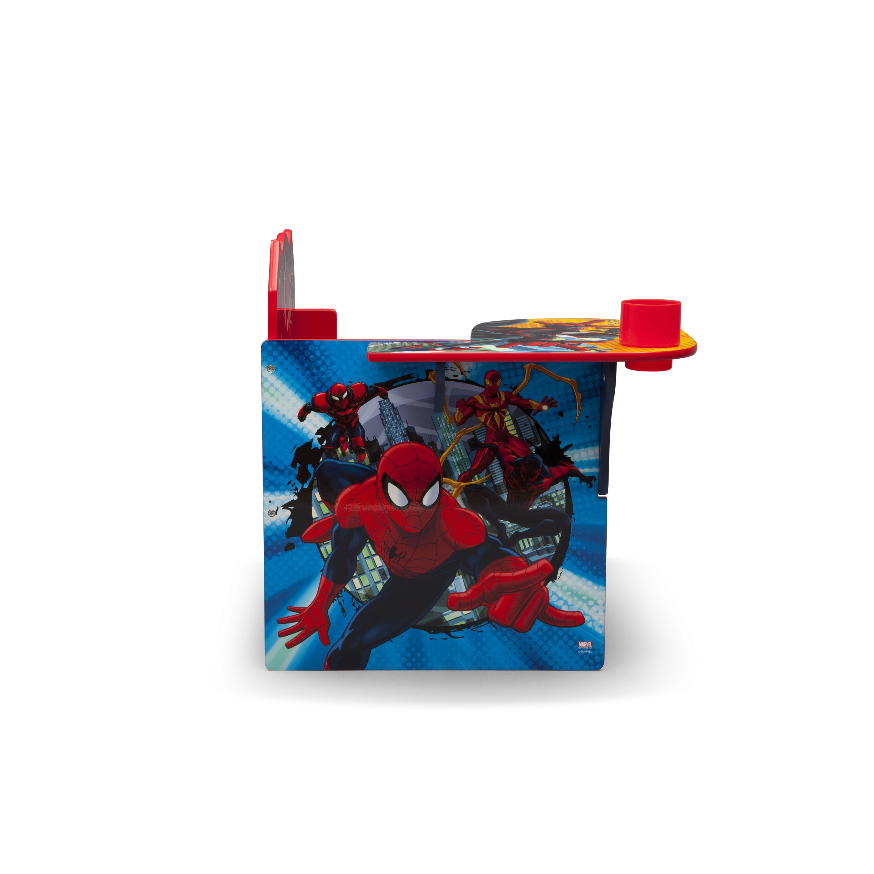 Shop Delta Children Spider Man Chair Desk With Storage Bin Ships