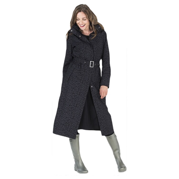 shop happy rainy days women's long jacket - free shipping today