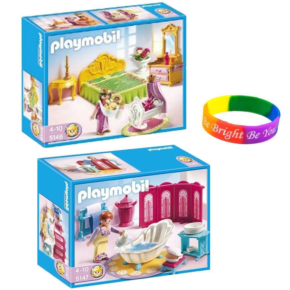 playmobil princess chamber with cradle