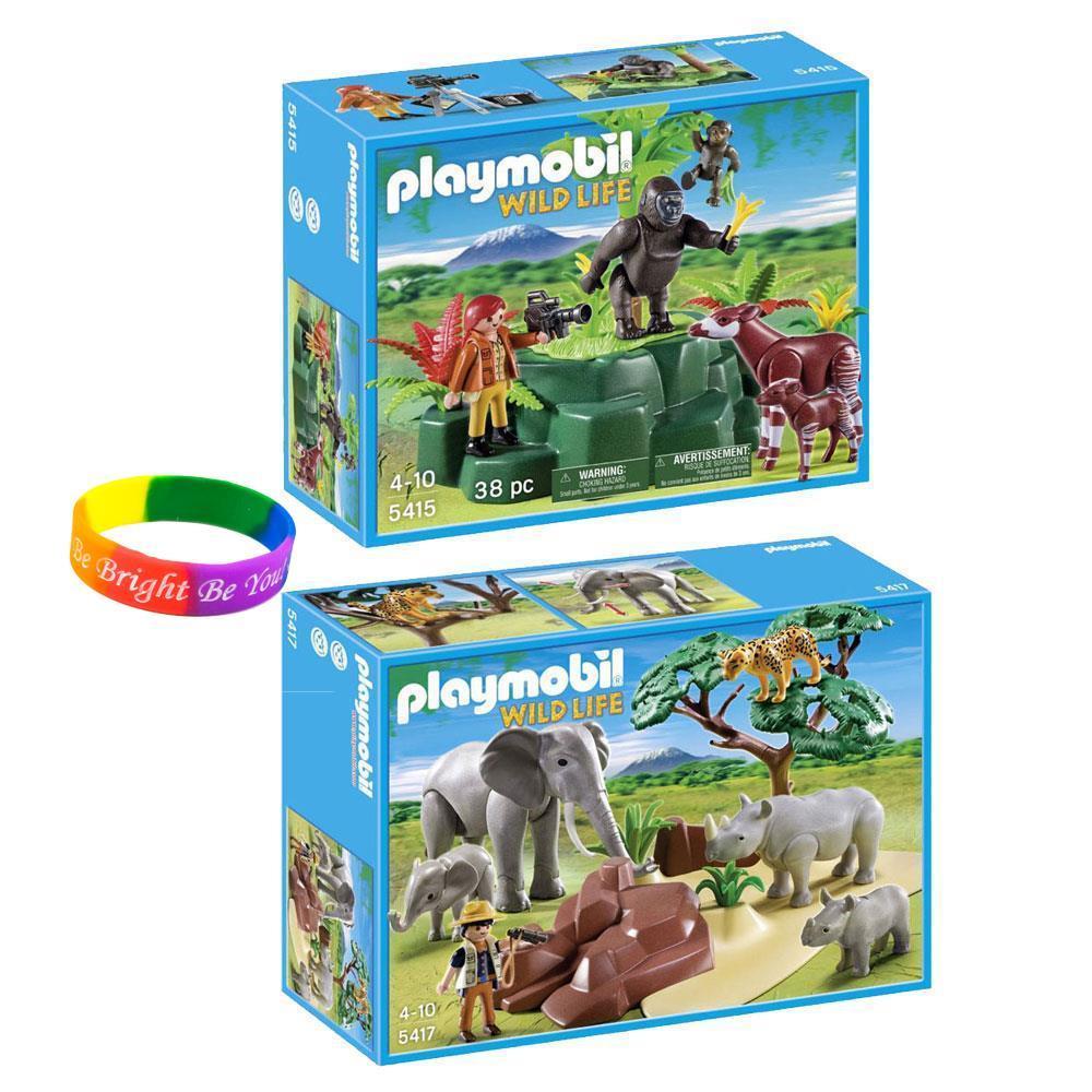 playmobil animals in the safari set