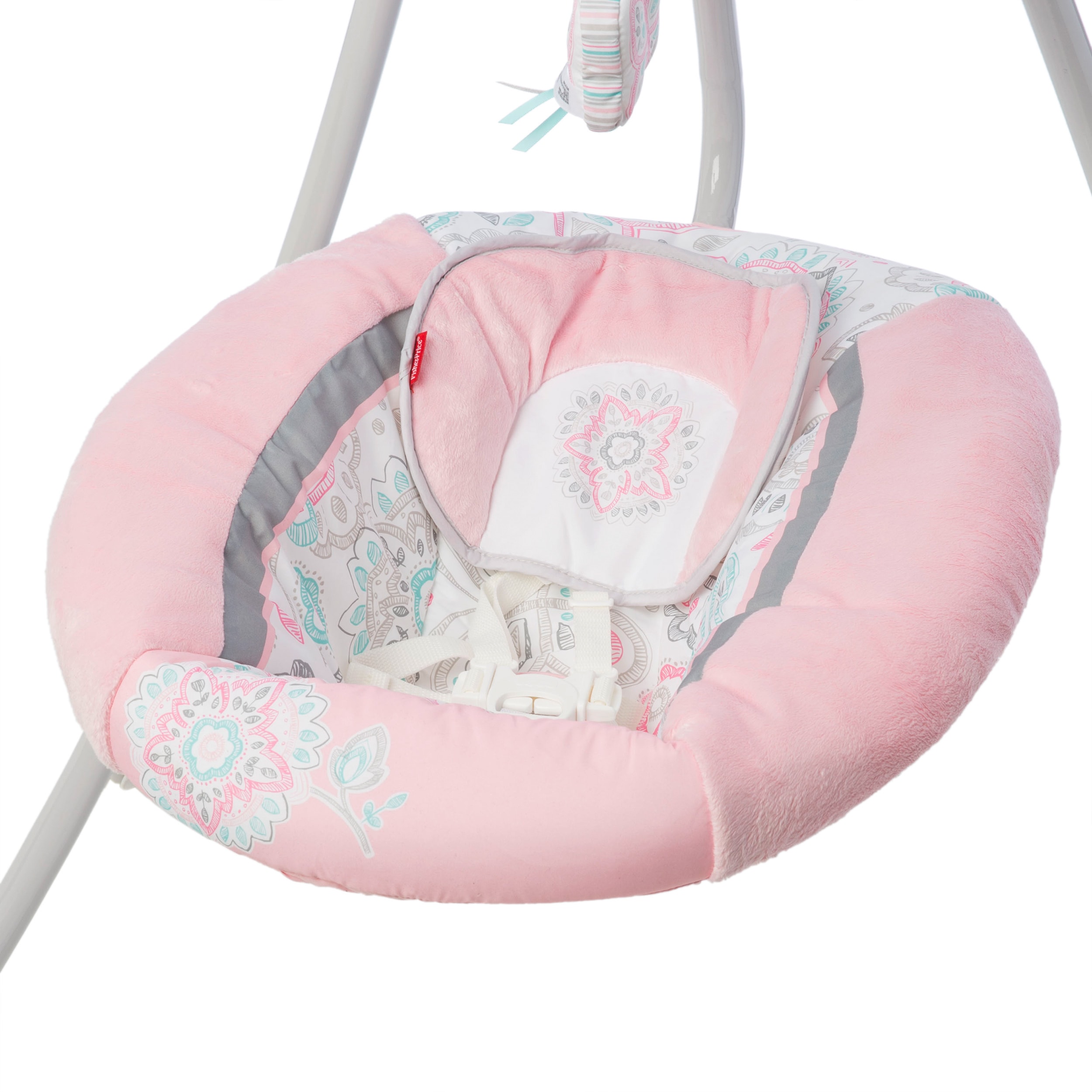 Fisher Price Pink Petals Cradle N Swing