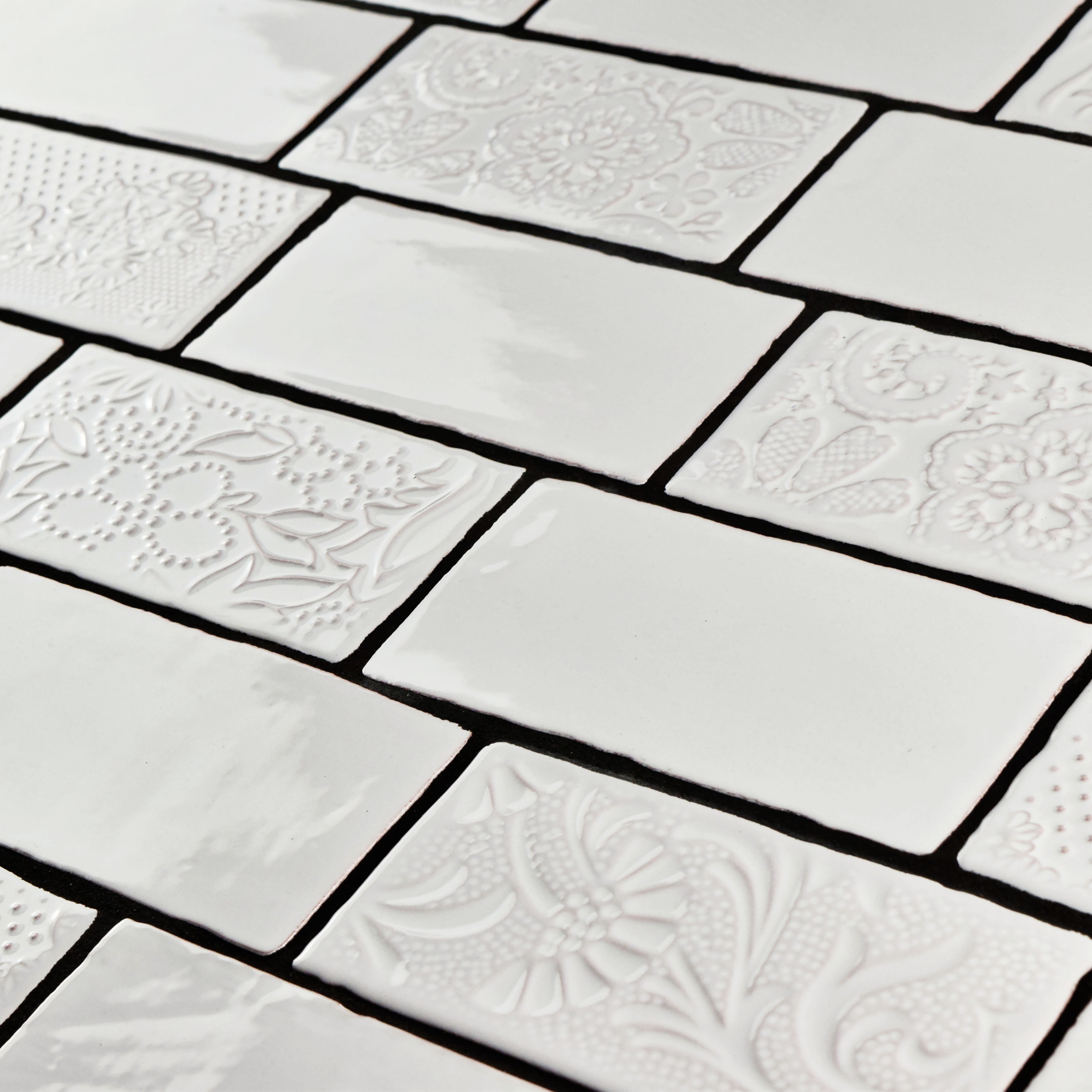 Somertile 3x6 Inch Antiguo Special Milk Ceramic Wall Tile Pack Of Somertile 3x6 Inch Antiguo Special Milk Ceramic Wall Tile Pack Of 8 Free Shipping On Orders Over 45 18039590