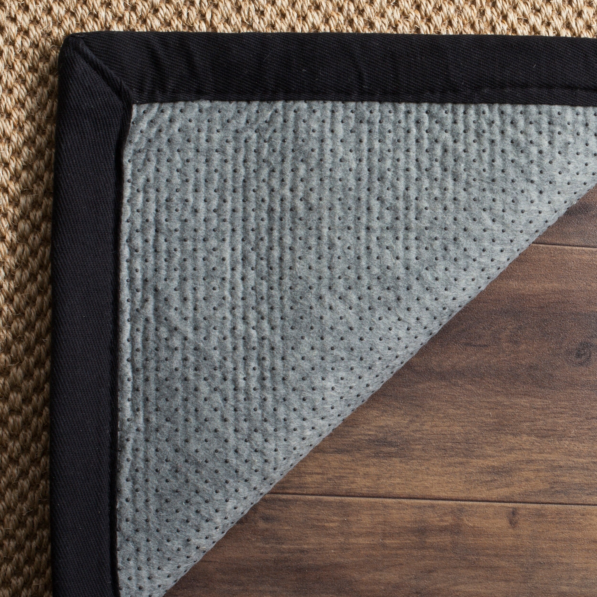 Safavieh Casual Natural Fiber Maize Black Sisal Area Rug Safavieh Casual Natural Fiber Maize Black Sisal Area Rug 8 X 10 Free Shipping Today 18054400