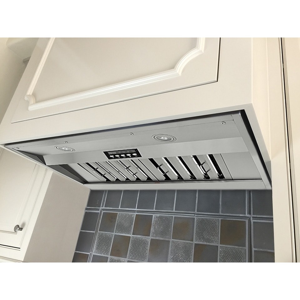 Kobe In2630sqb 650 5 Deluxe 30 Built In Insert Range Hood 4 Kobe In2630sqb 650 5 Deluxe 30 Built In Insert Range Hood 4 Sd 700 Cfm Led Lights Baffle Filters