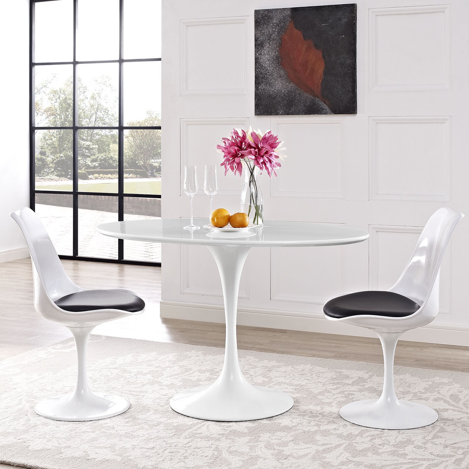 Lippa 48 Oval Shaped Wood Top Dining Table Free Shipping Lippa 48 Oval Shaped Wood Top Dining Table