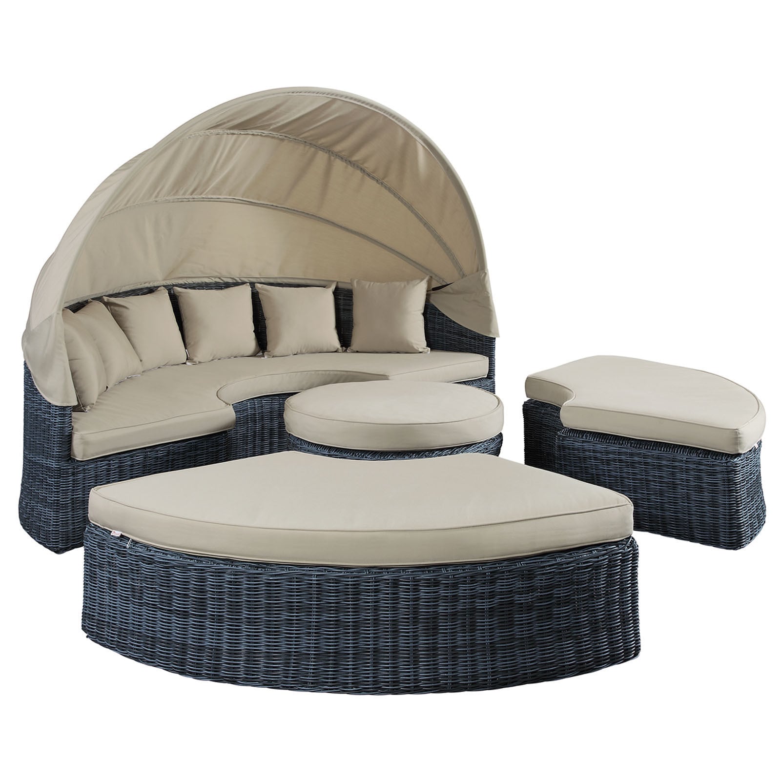 Summon Canopy Outdoor Patio Daybed On Free Shipping Summon Canopy Outdoor Patio Daybed On Free Shipping Today 11161395