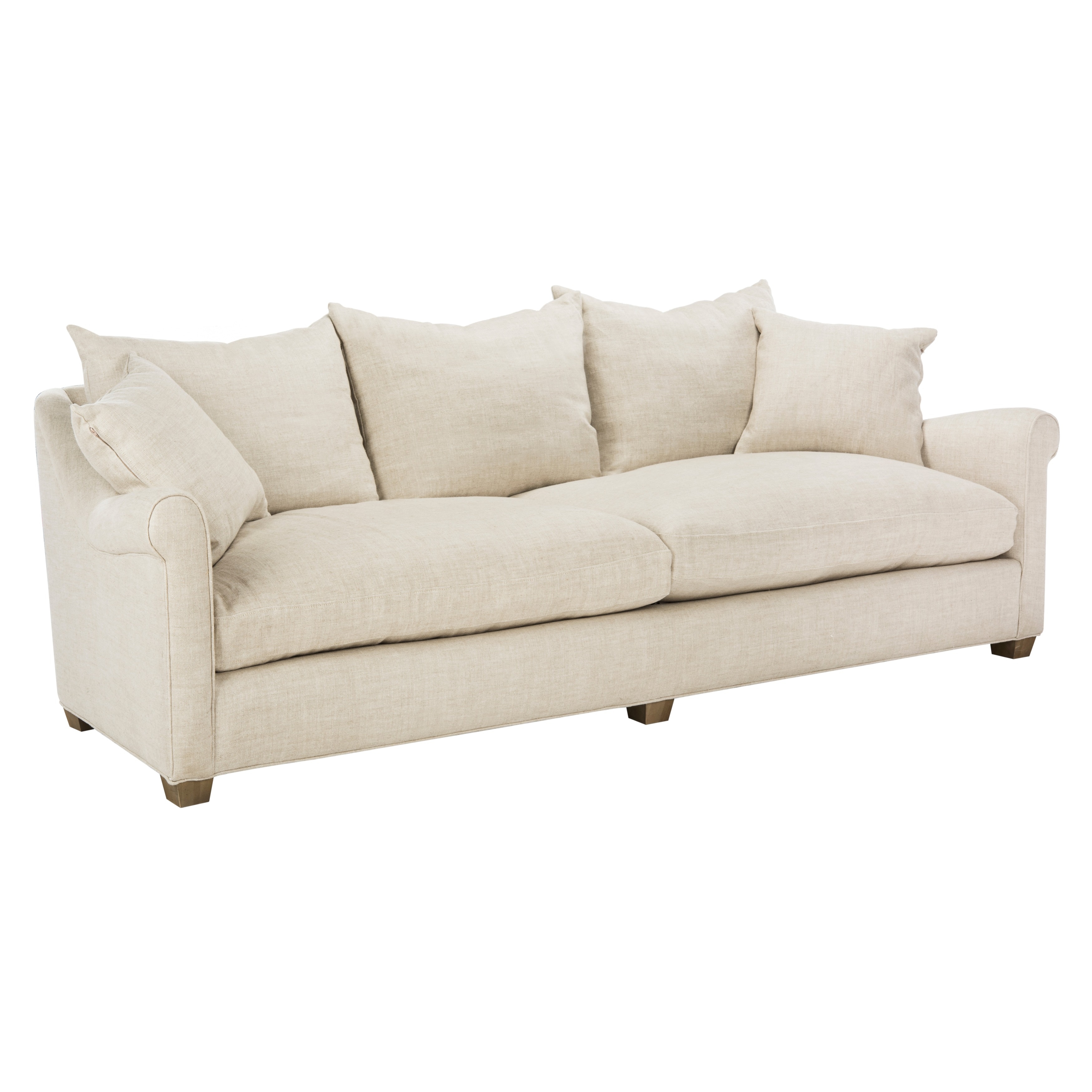 Safavieh Couture High Line Collection Frasier Natural Linen Sofa