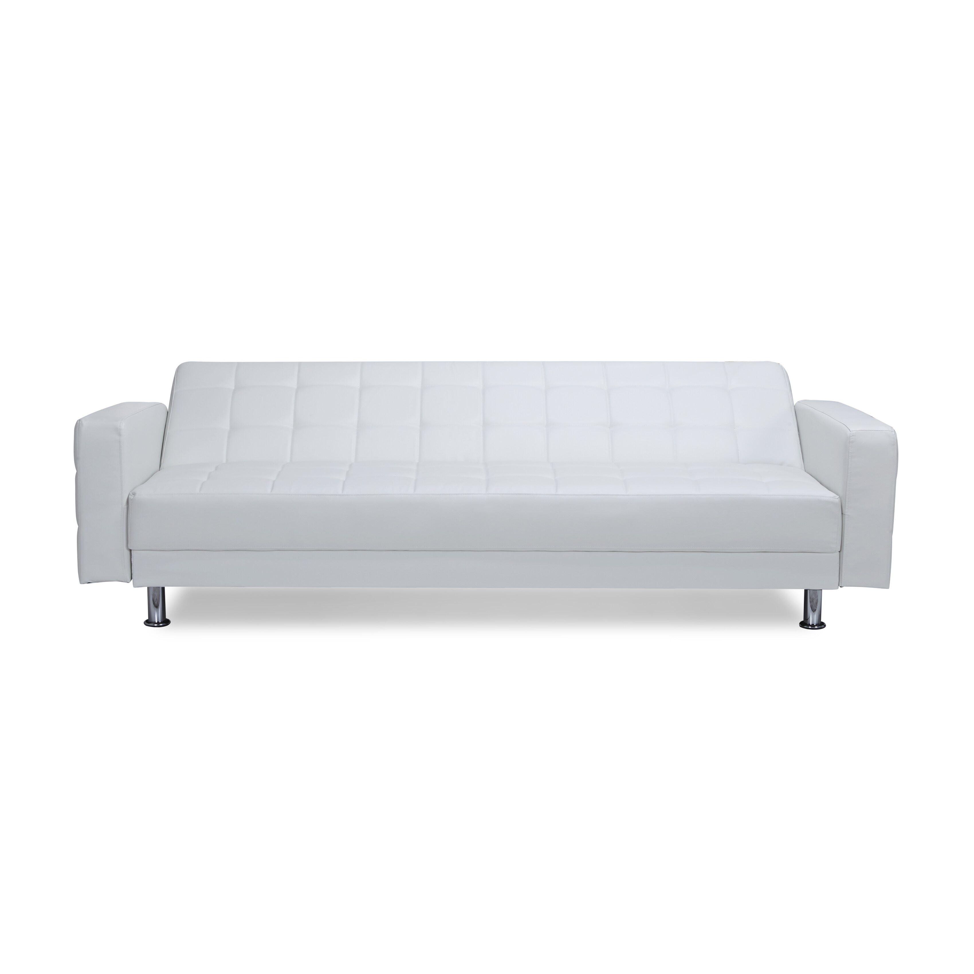Frankfort White Convertible Sofa Bed Free Shipping Today Frankfort White Convertible Sofa Bed Free Shipping Today 11207249
