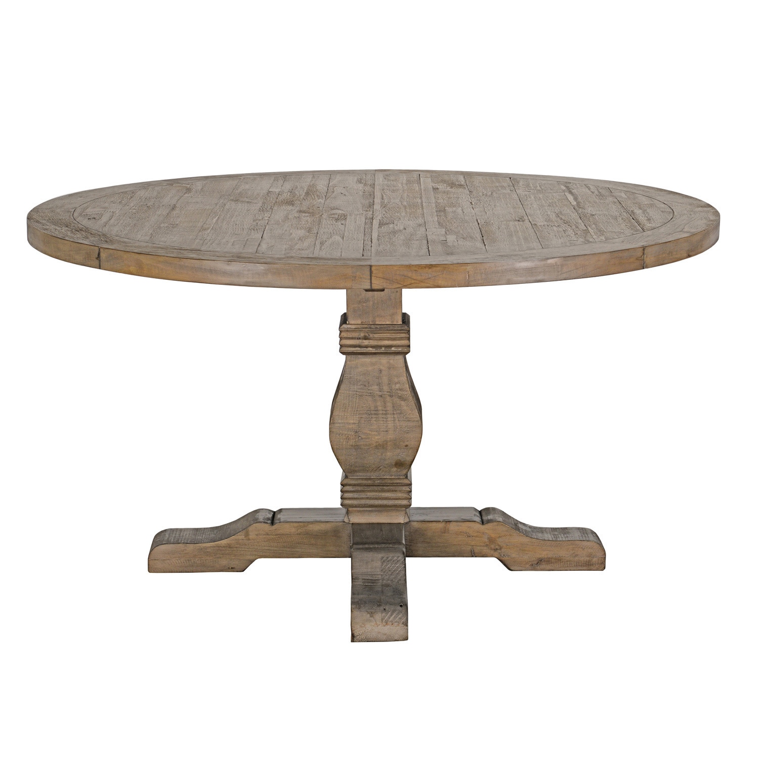 Shop Kasey Reclaimed Wood 55 Inch Round Dining Table By Kosas Home