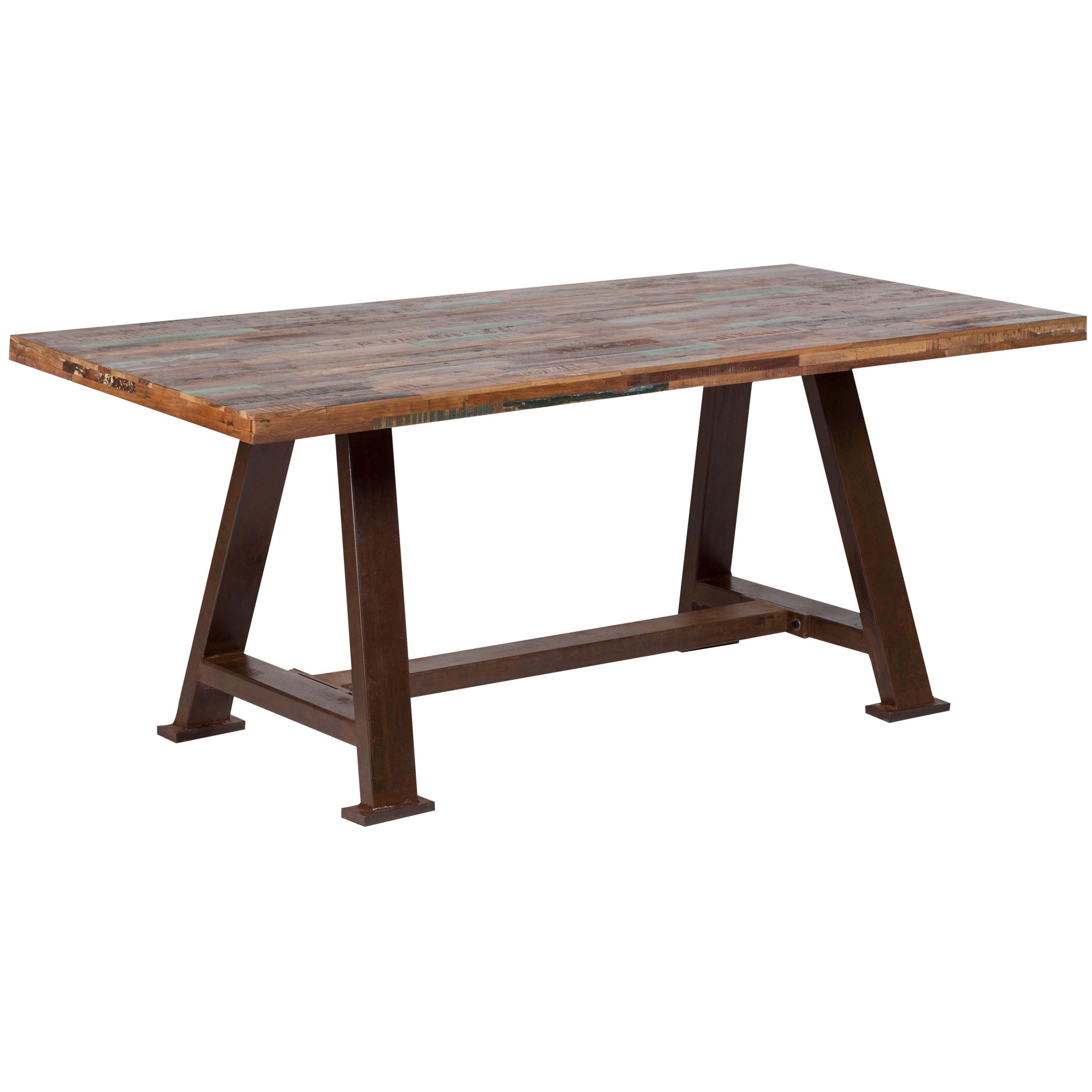 Handmade Wanderloot Brooklyn Reclaimed Salvage Wood Dining Table